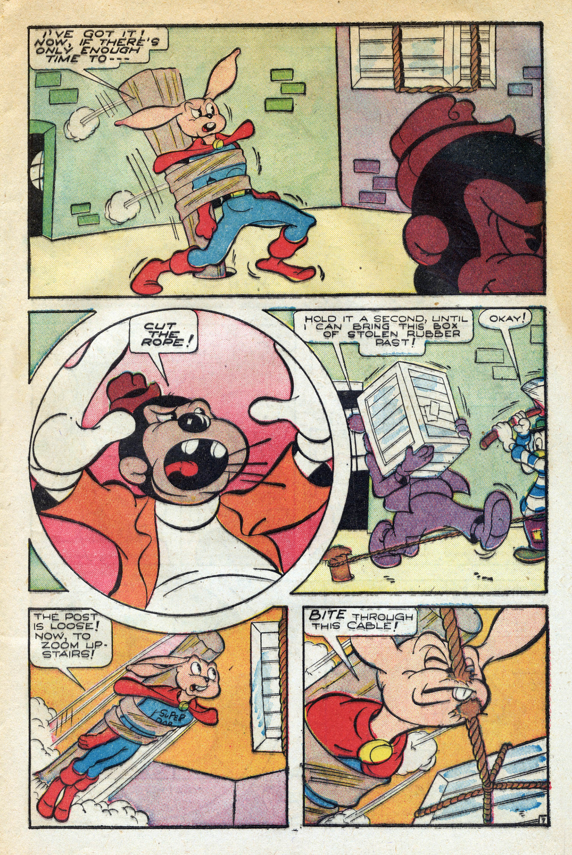 Read online Super Rabbit comic -  Issue #4 - 9