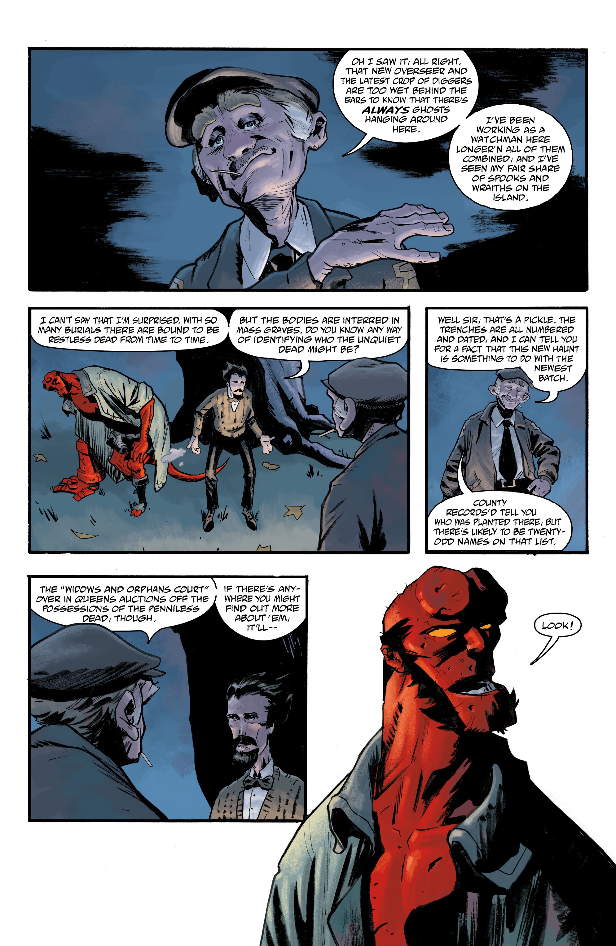 Read online Hellboy and the B.P.R.D.: 1957--Forgotten Lives comic -  Issue # Full - 11