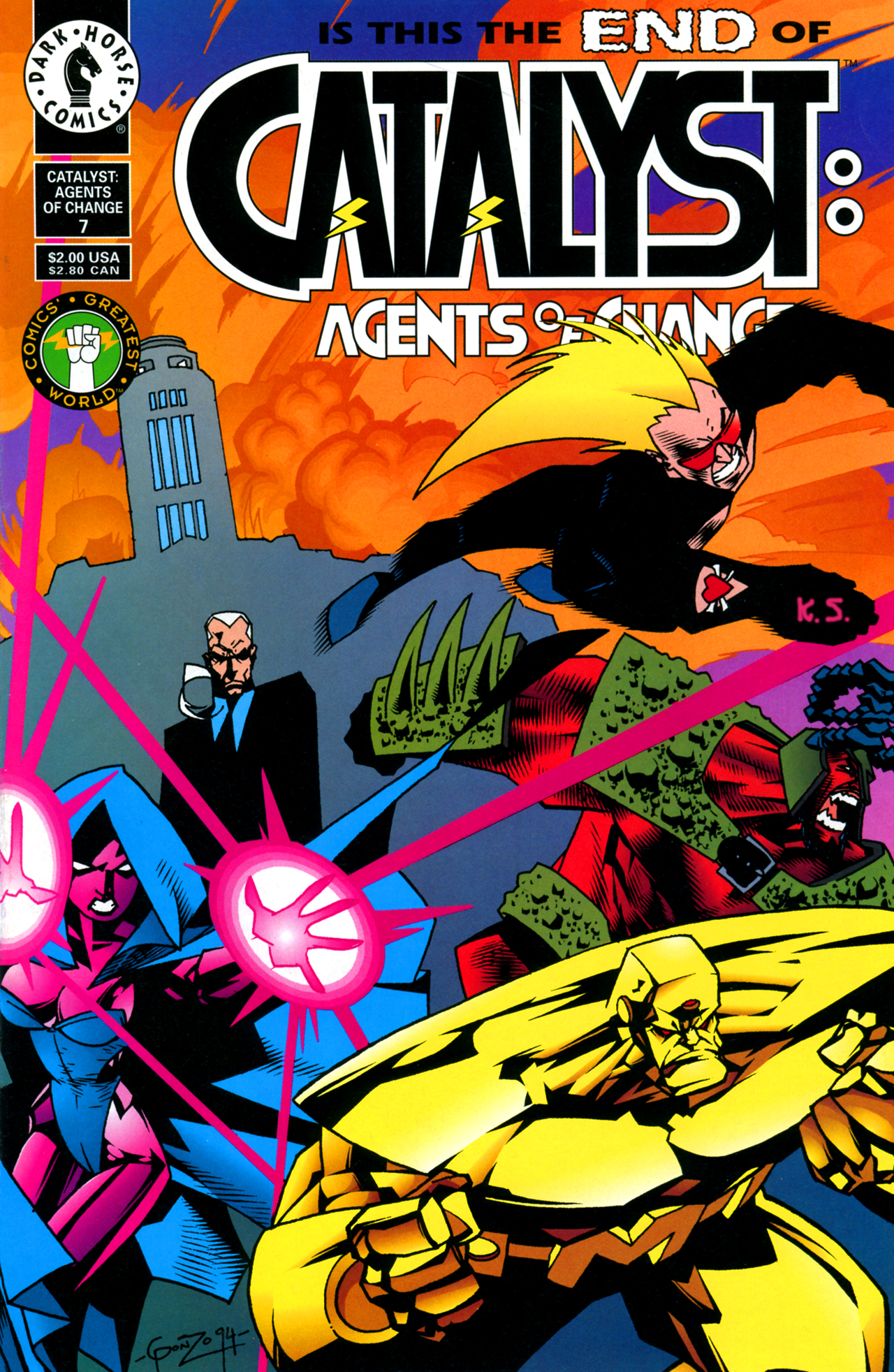 Read online Catalyst: Agents of Change comic -  Issue #7 - 1