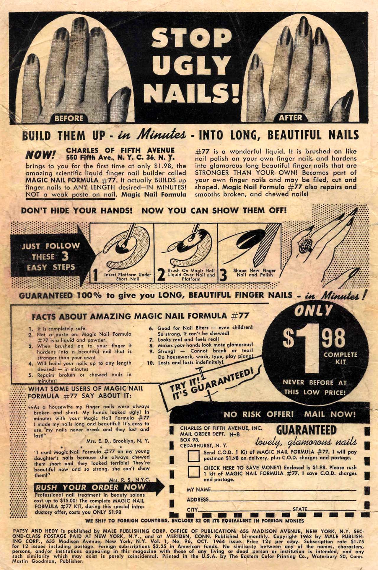 Read online Patsy and Hedy comic -  Issue #96 - 2