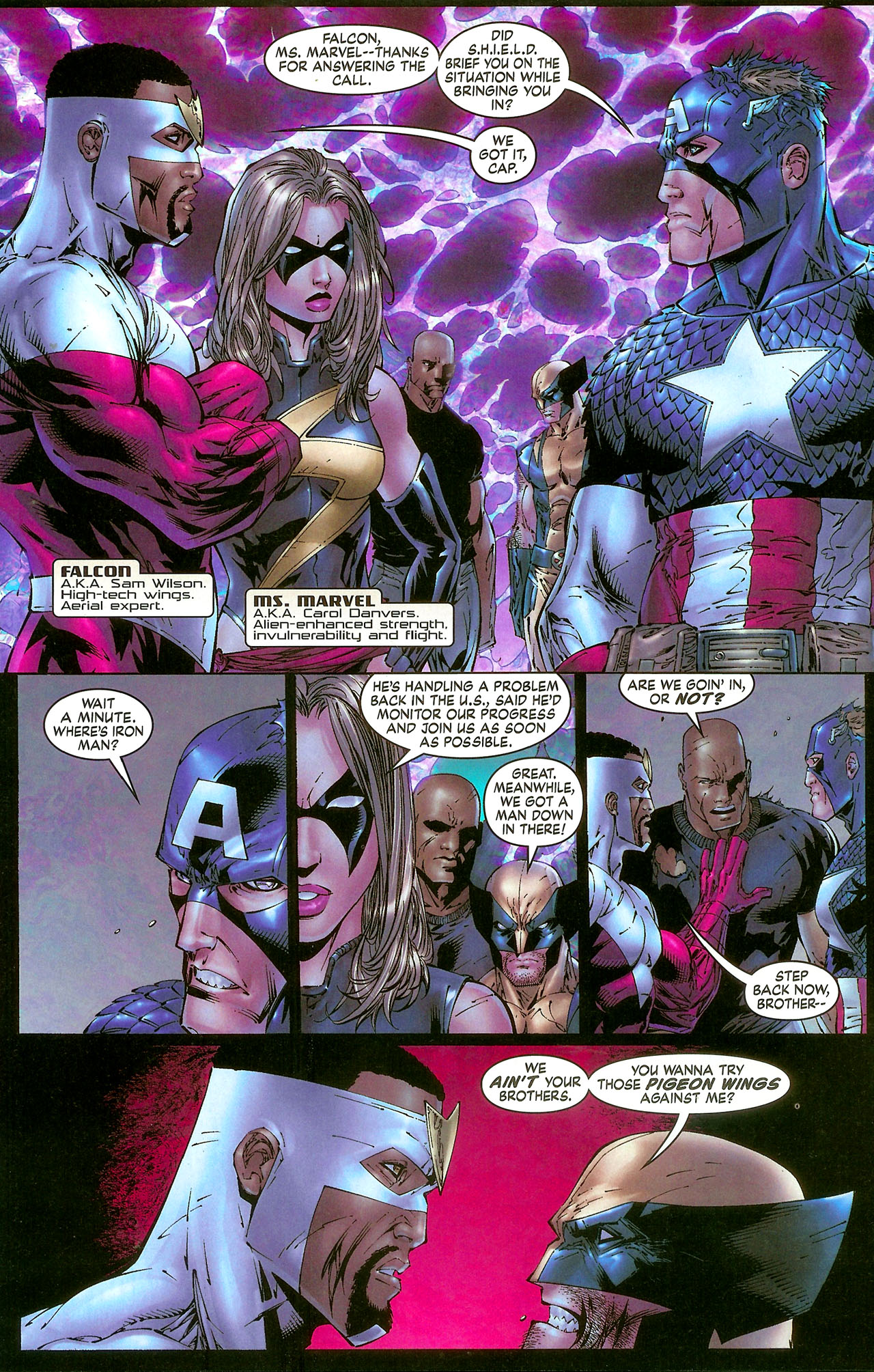 Read online New Avengers/Transformers comic Issue 1