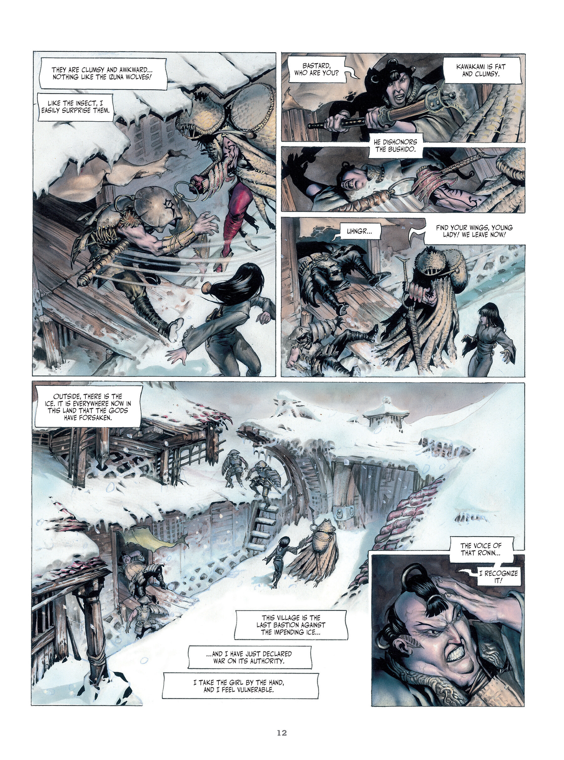 Read online Legends of the Pierced Veil: The Scarlet Blades comic -  Issue # TPB (Part 1) - 12