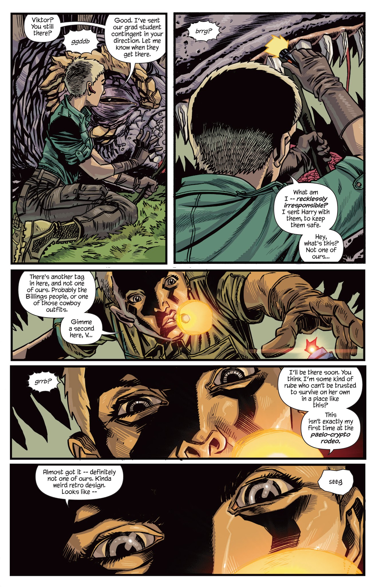 Read online Dept. of Monsterology: Sabbaticals comic -  Issue #1 - 17