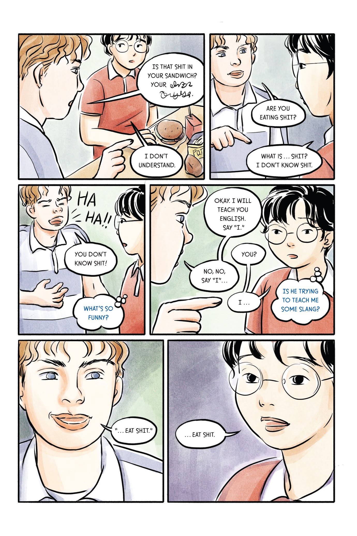 Read online Almost American Girl: An Illustrated Memoir comic -  Issue # TPB (Part 1) - 75