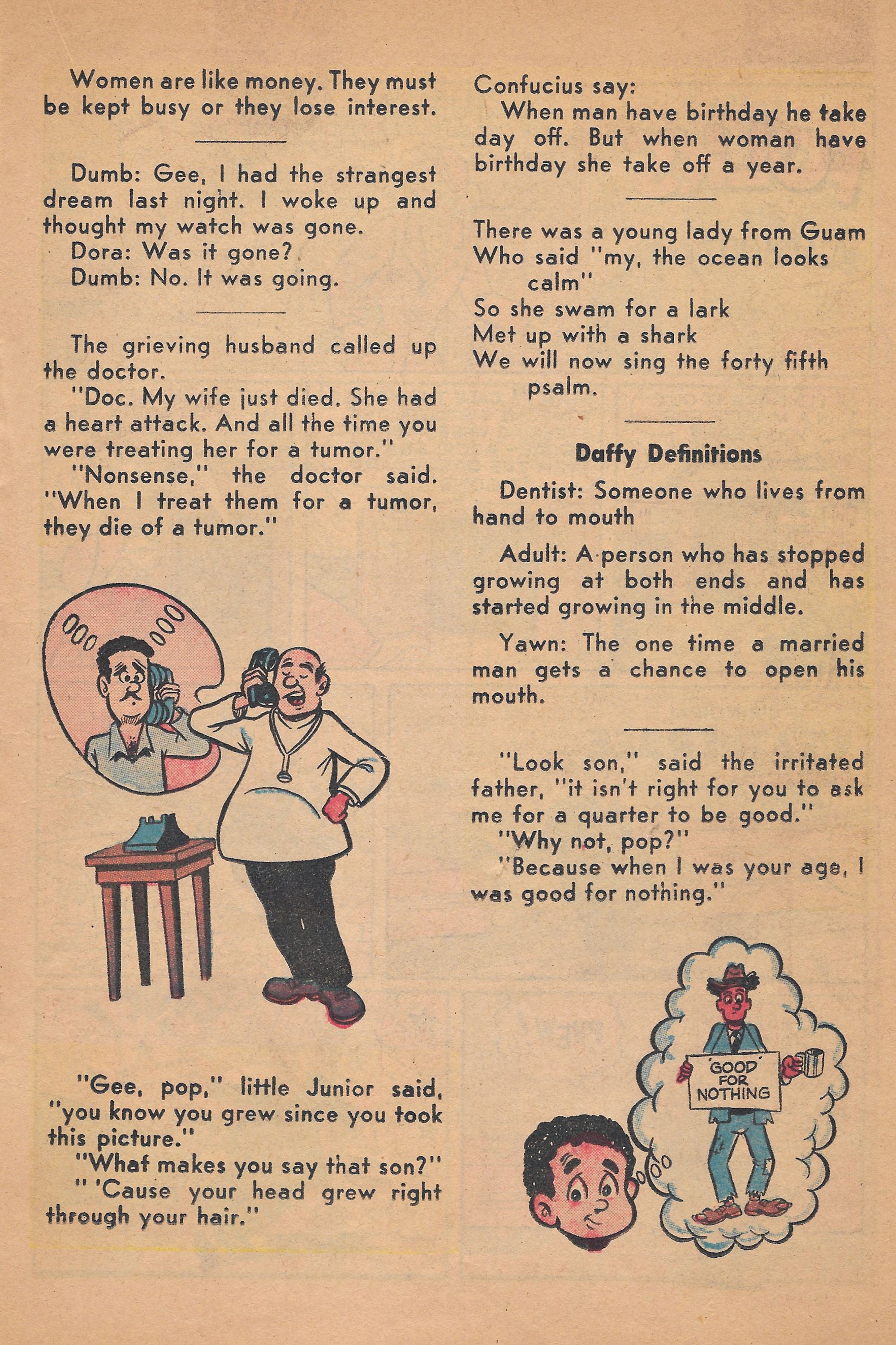 Read online Archie's Joke Book Magazine comic -  Issue #31 - 19