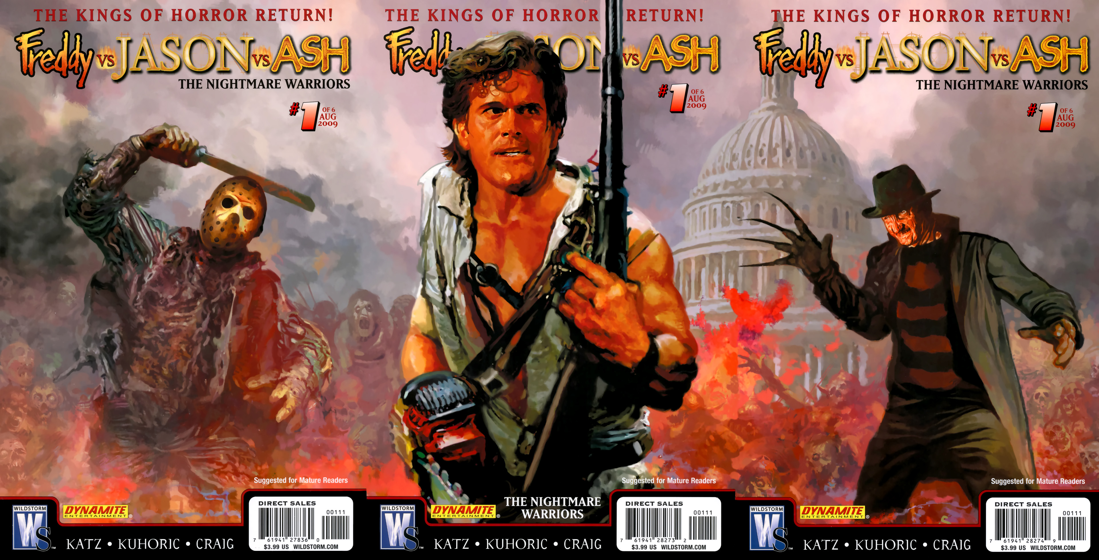 Freddy vs. Jason vs. Ash: The Nightmare Warriors Issue #1 #1 - English 4