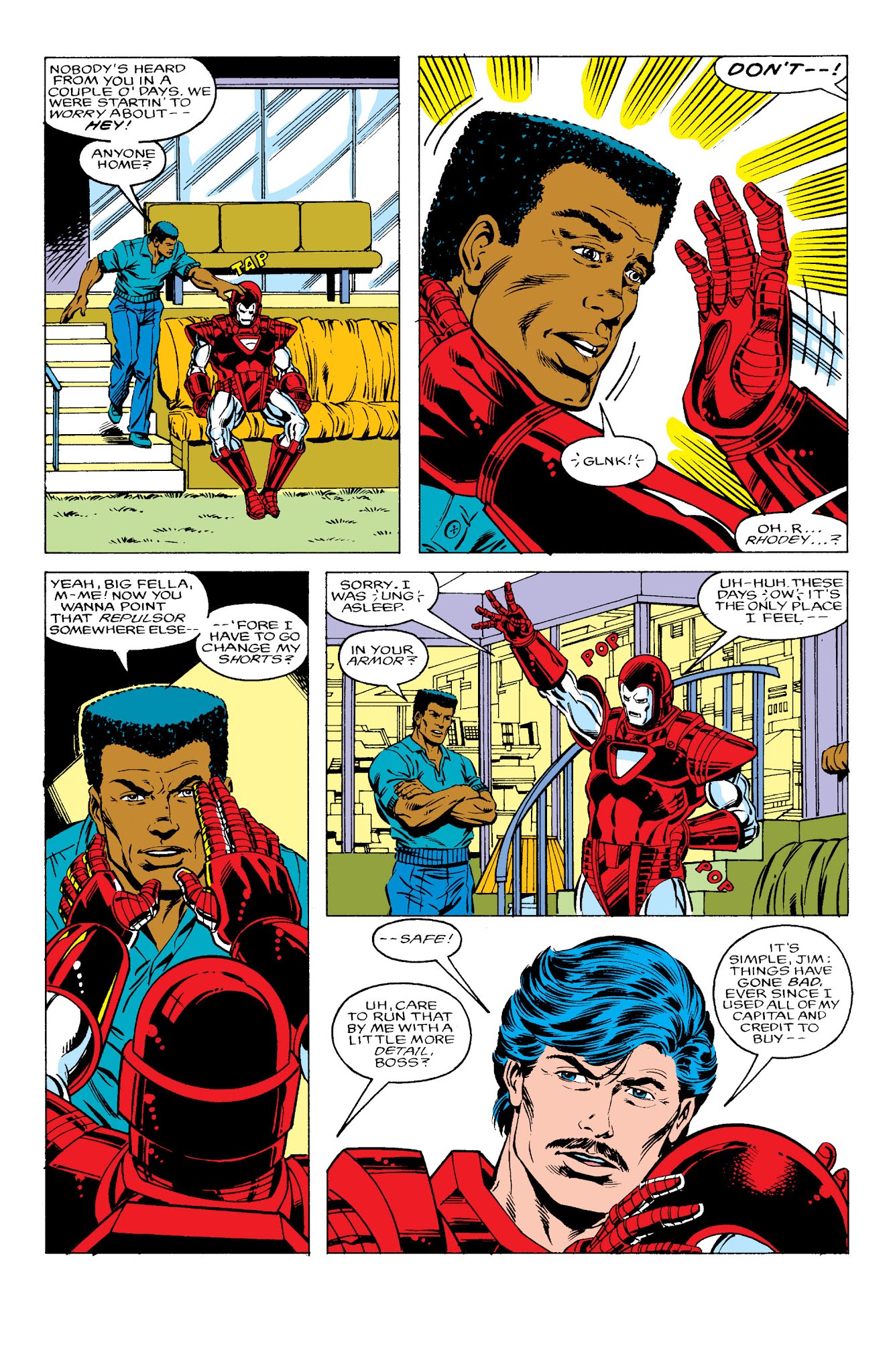 Read online Iron Man Epic Collection comic -  Issue # Stark Wars (Part 2) - 22