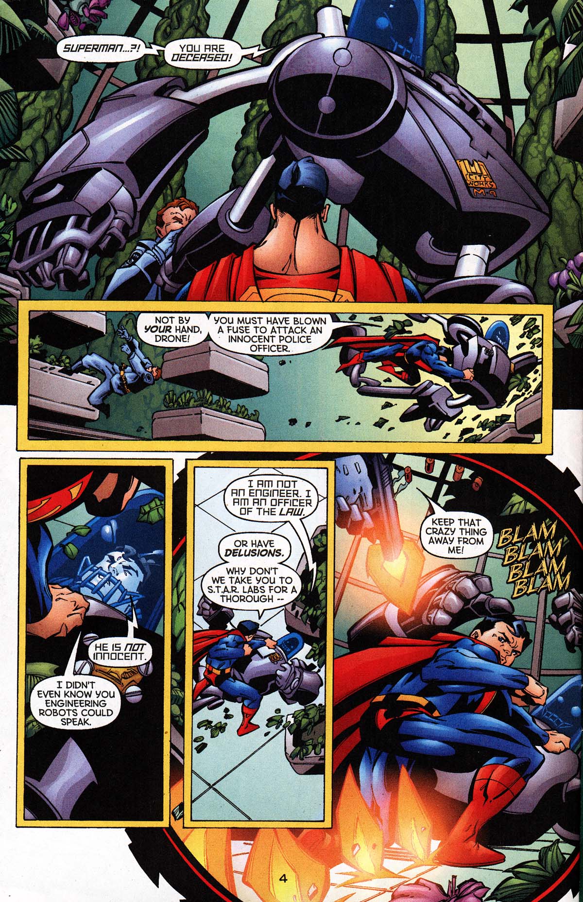 Read online Superman (1987) comic -  Issue #190 - 5