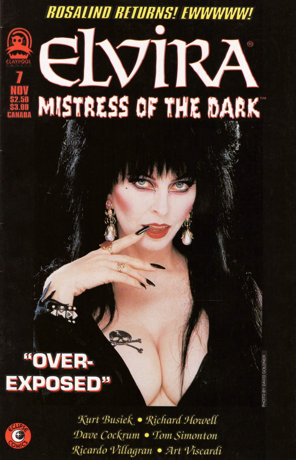 Read online Elvira, Mistress of the Dark comic -  Issue #7 - 1