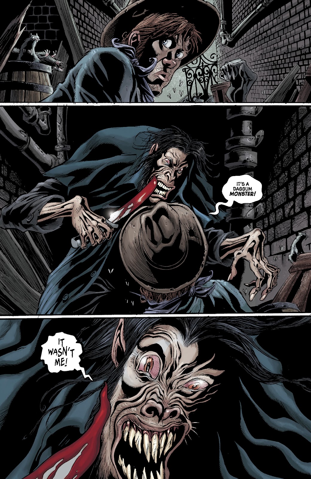 Billy the Kid's Old Timey Oddities and the Ghastly Fiend of London issue 1 - Page 18