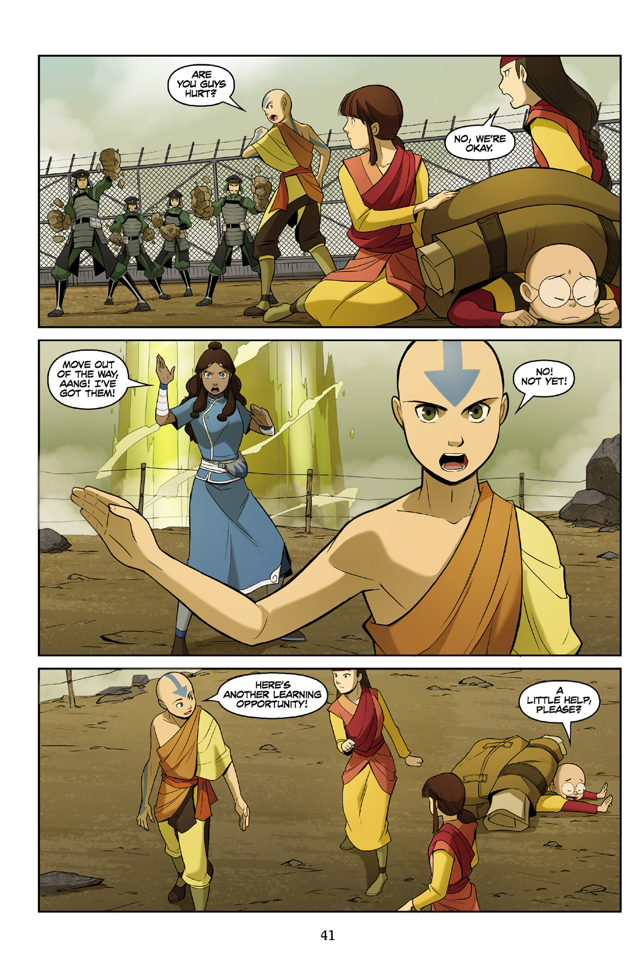 Read online Nickelodeon Avatar: The Last Airbender - The Rift comic -  Issue # Part 1 - 41