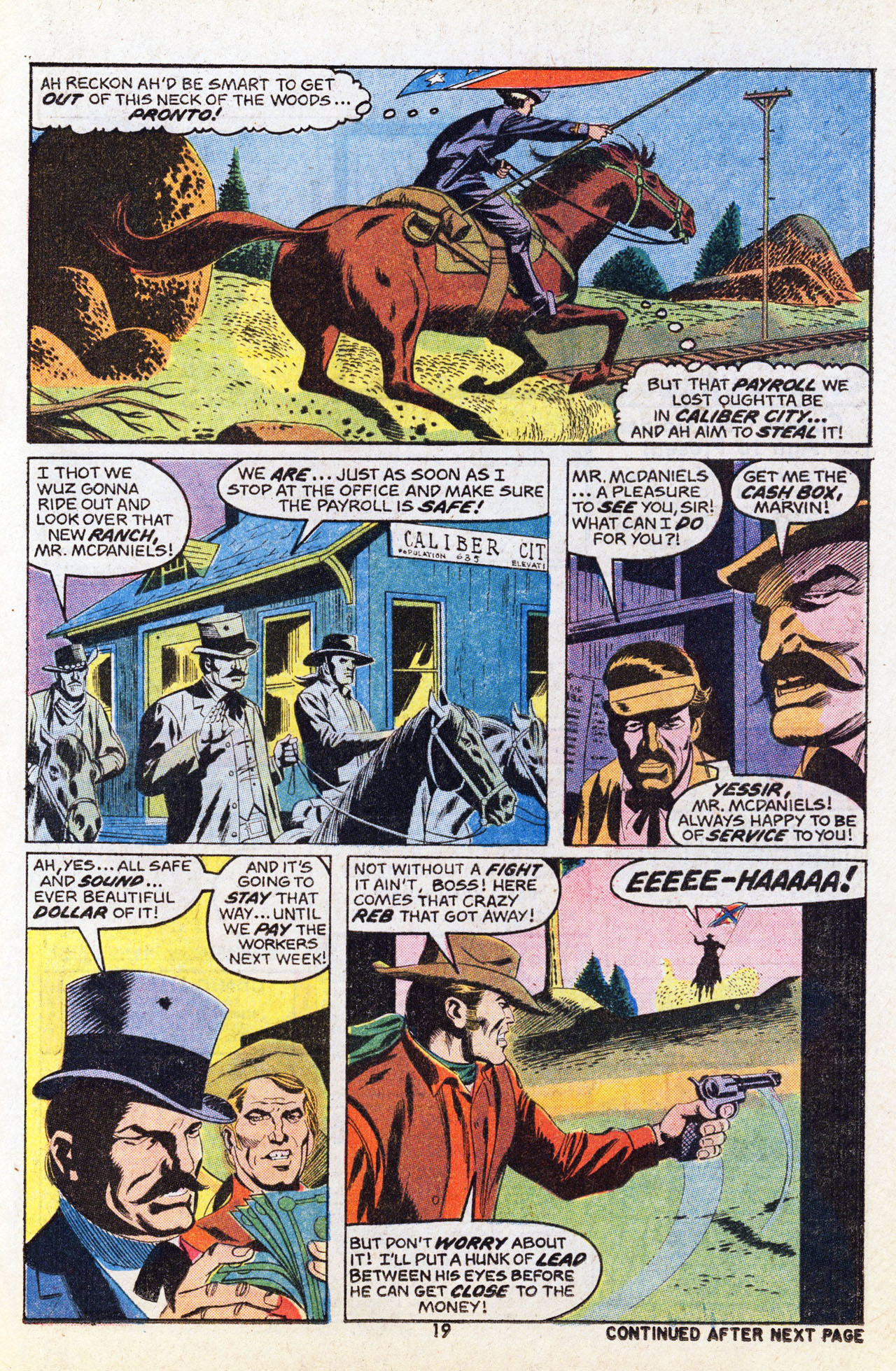 Read online The Outlaw Kid (1970) comic -  Issue #13 - 21