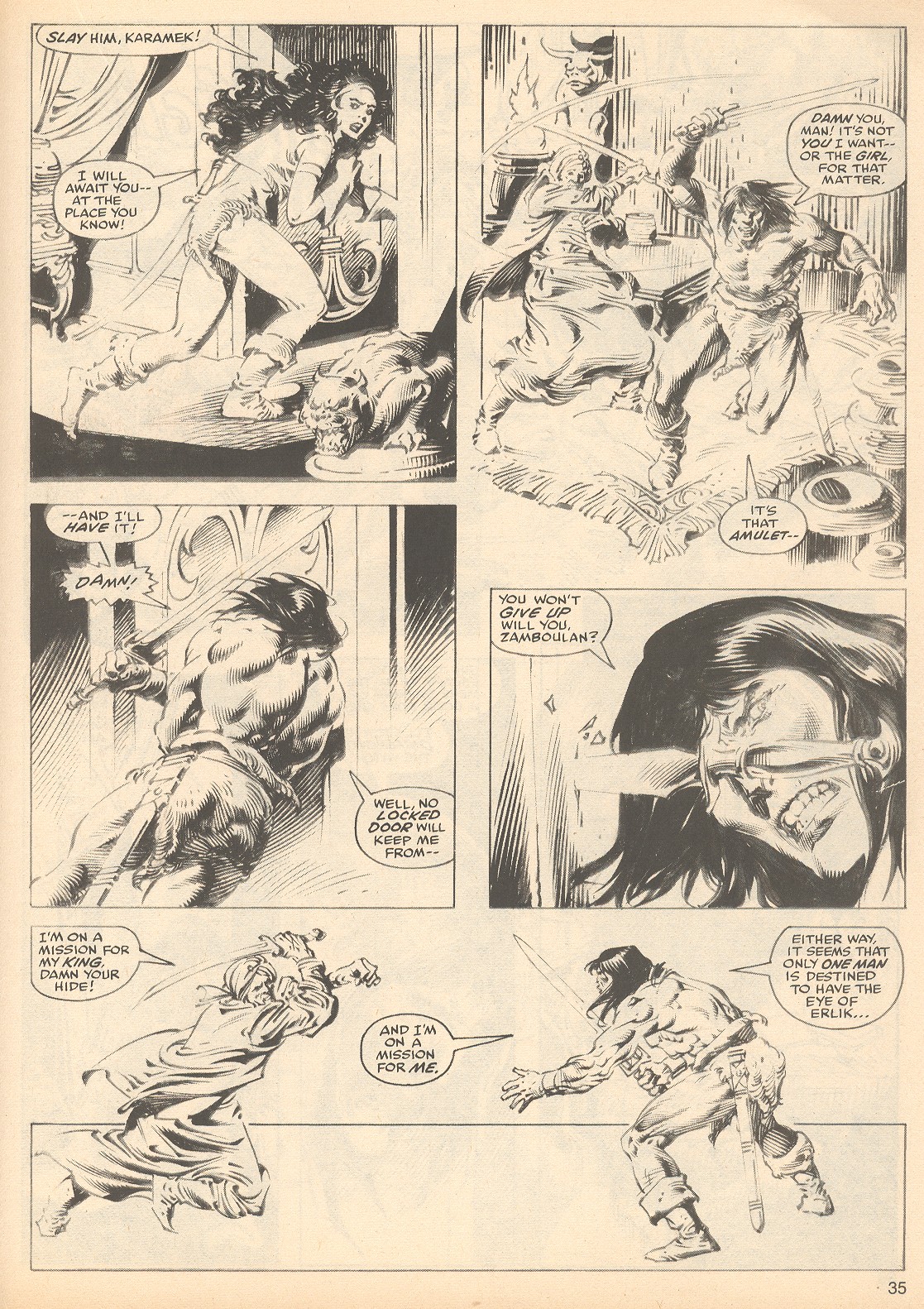 Read online The Savage Sword Of Conan comic -  Issue #53 - 35