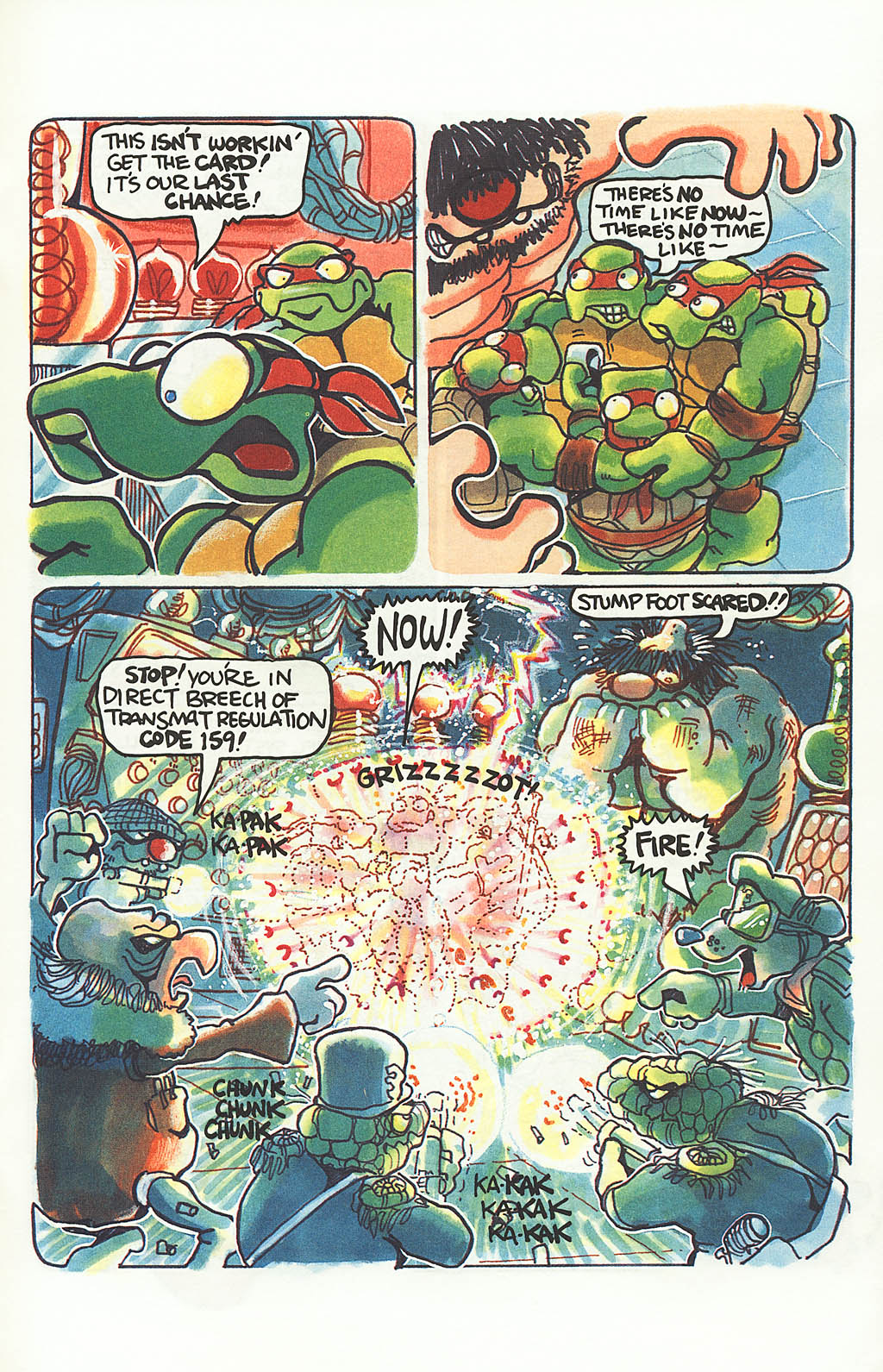 Read online Teenage Mutant Ninja Turtles: "Times" Pipeline comic -  Issue # Full - 39