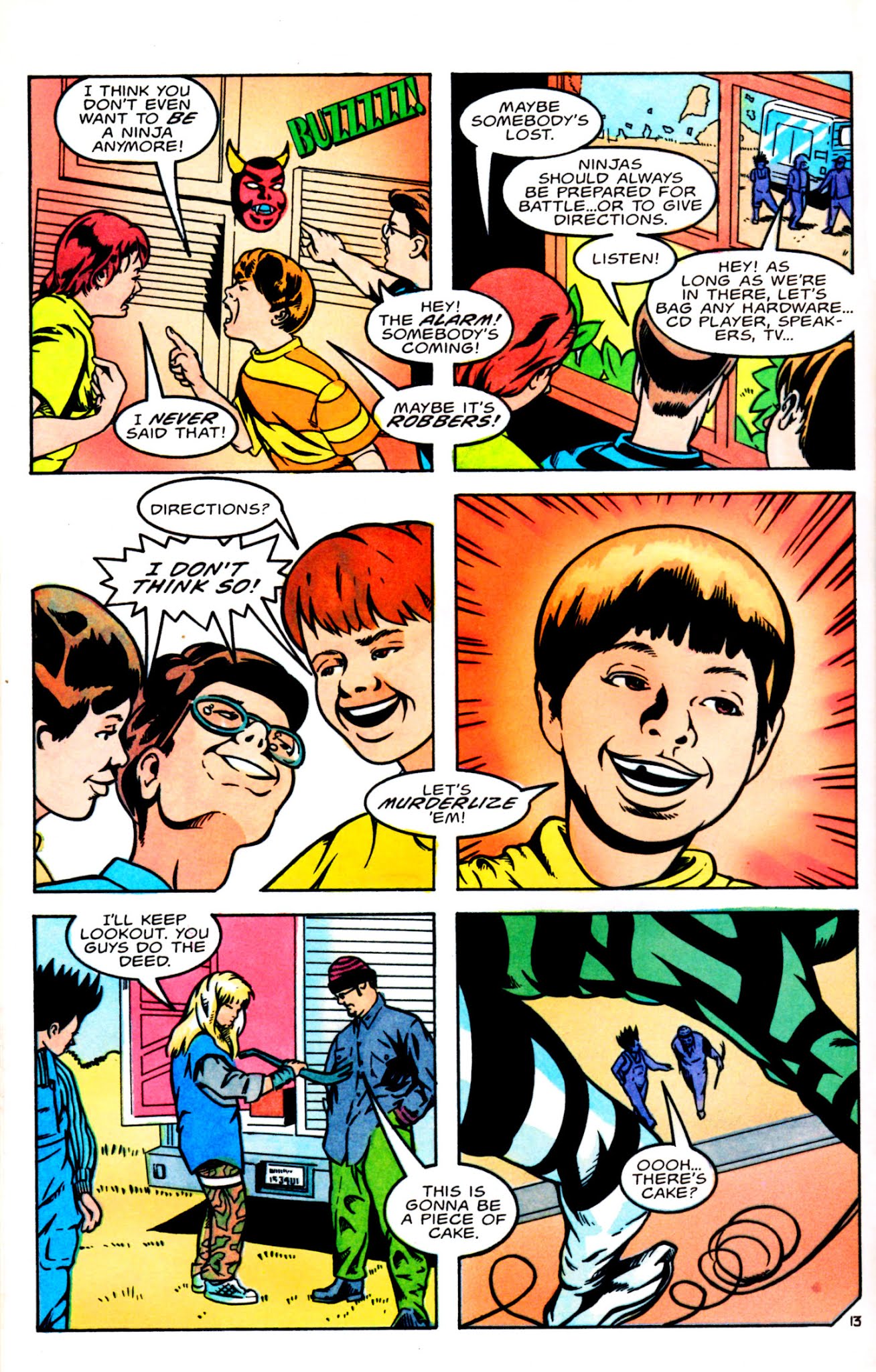 Read online 3 Ninjas Kick Back comic -  Issue #1 - 16