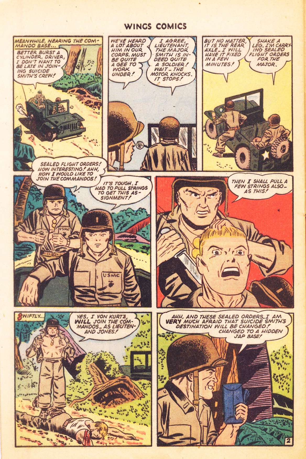 Read online Wings Comics comic -  Issue #57 - 44