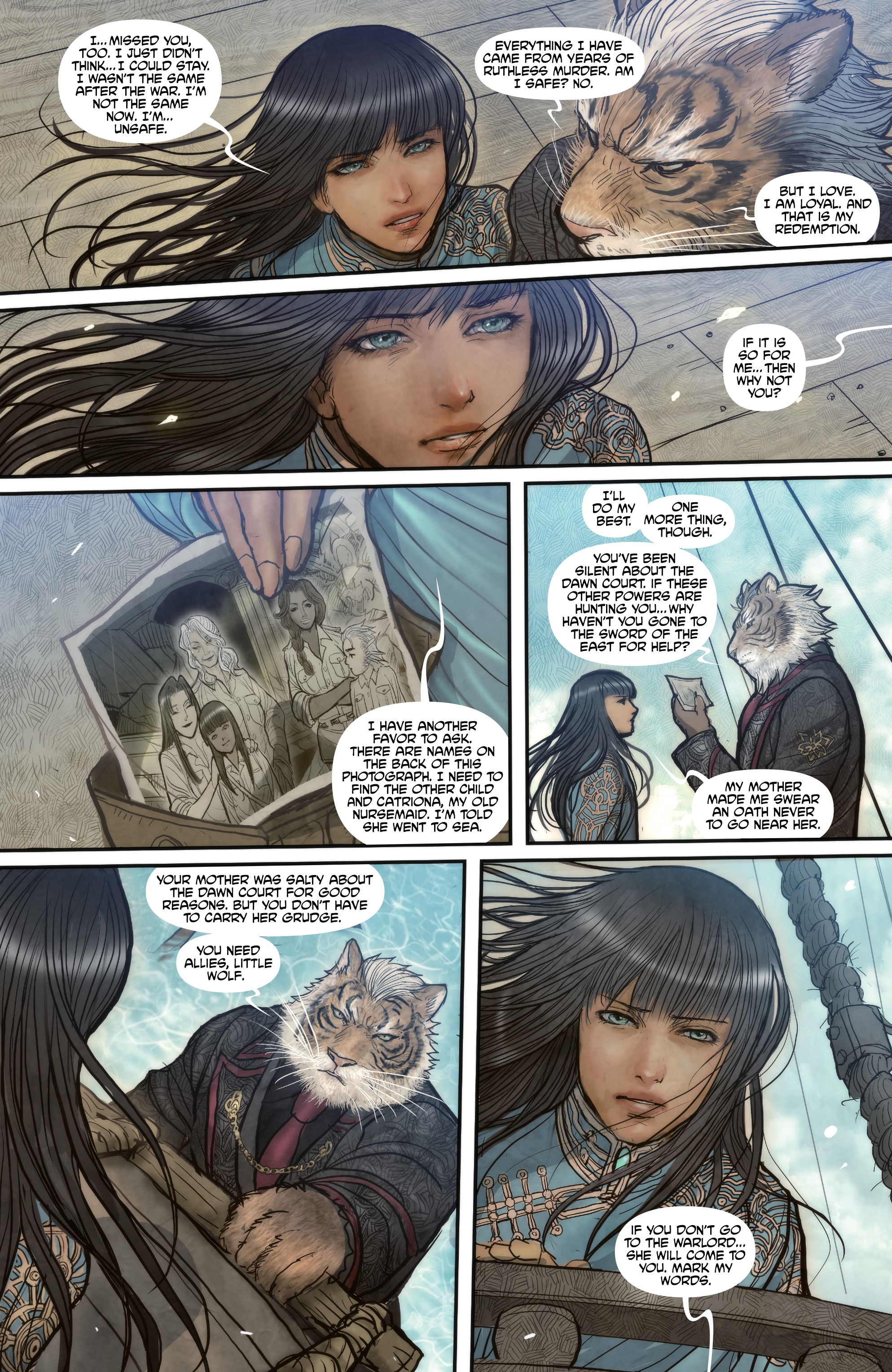 Read online Monstress comic -  Issue #7 - 23