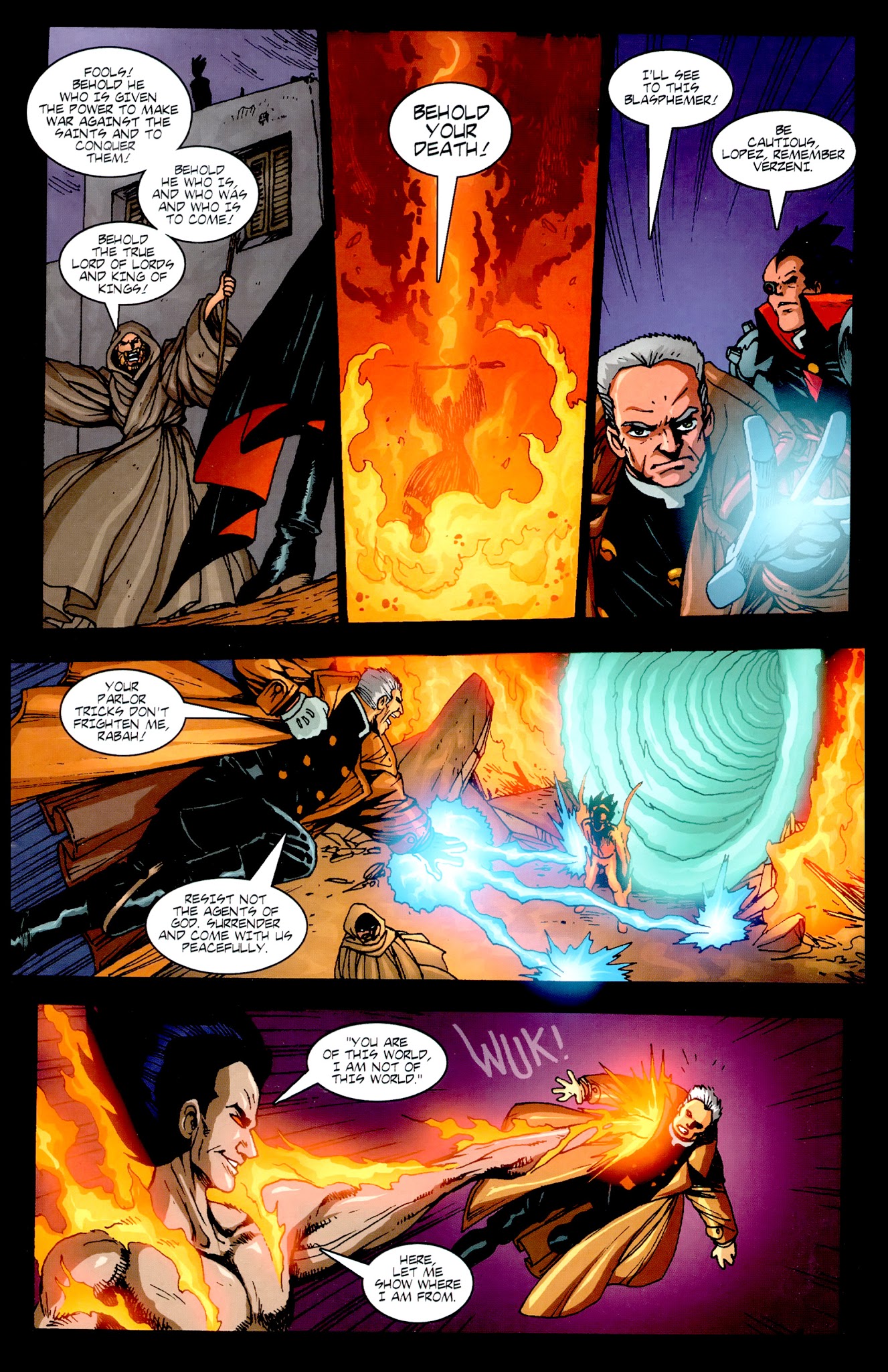 Read online Warrior Nun Areala (1999) comic -  Issue #4 - 7