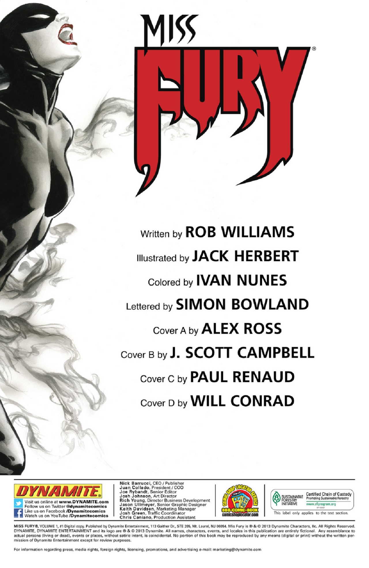 Read online Miss Fury (2011) comic -  Issue #1 - 5