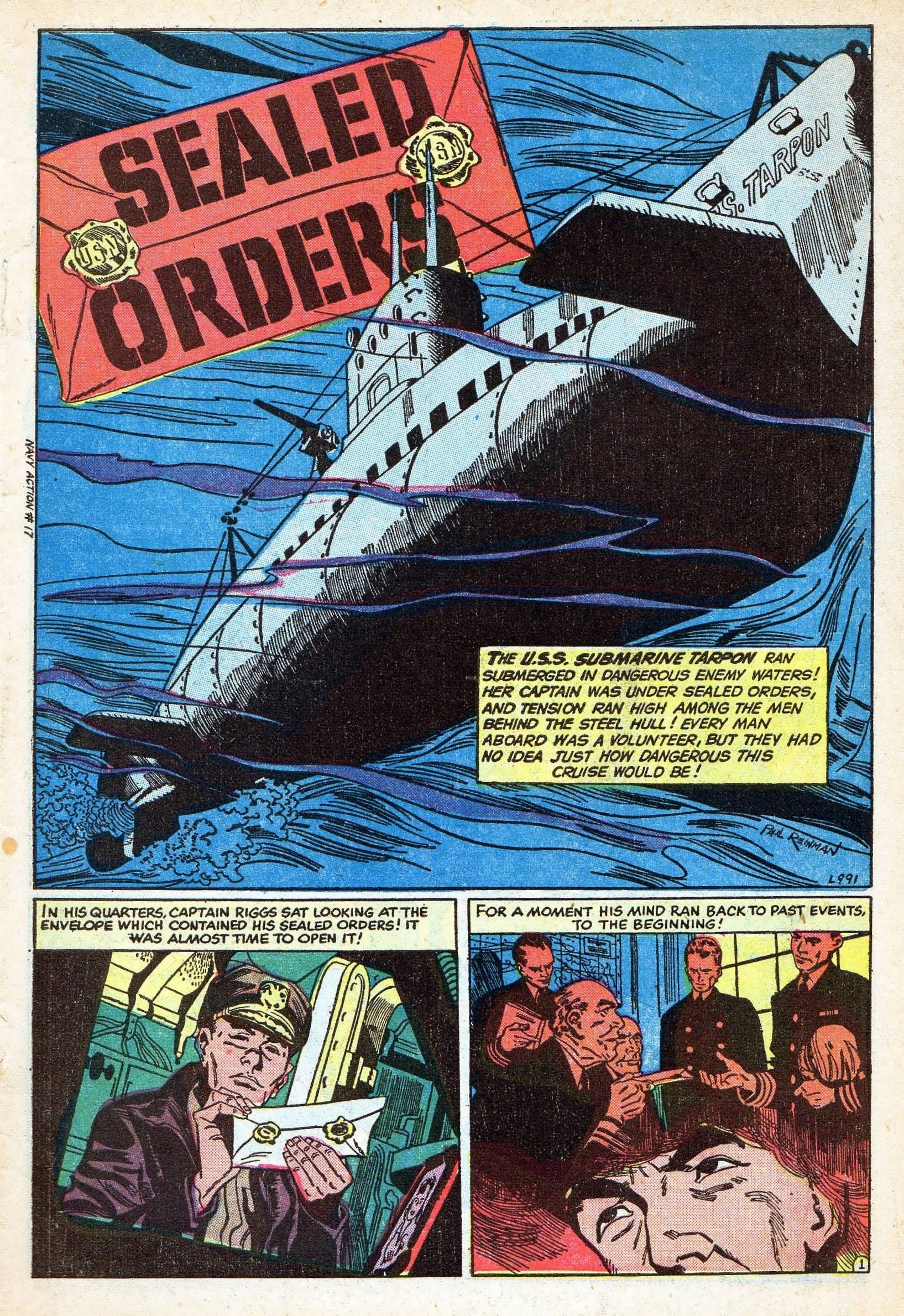 Read online Navy Action (1957) comic -  Issue #17 - 3