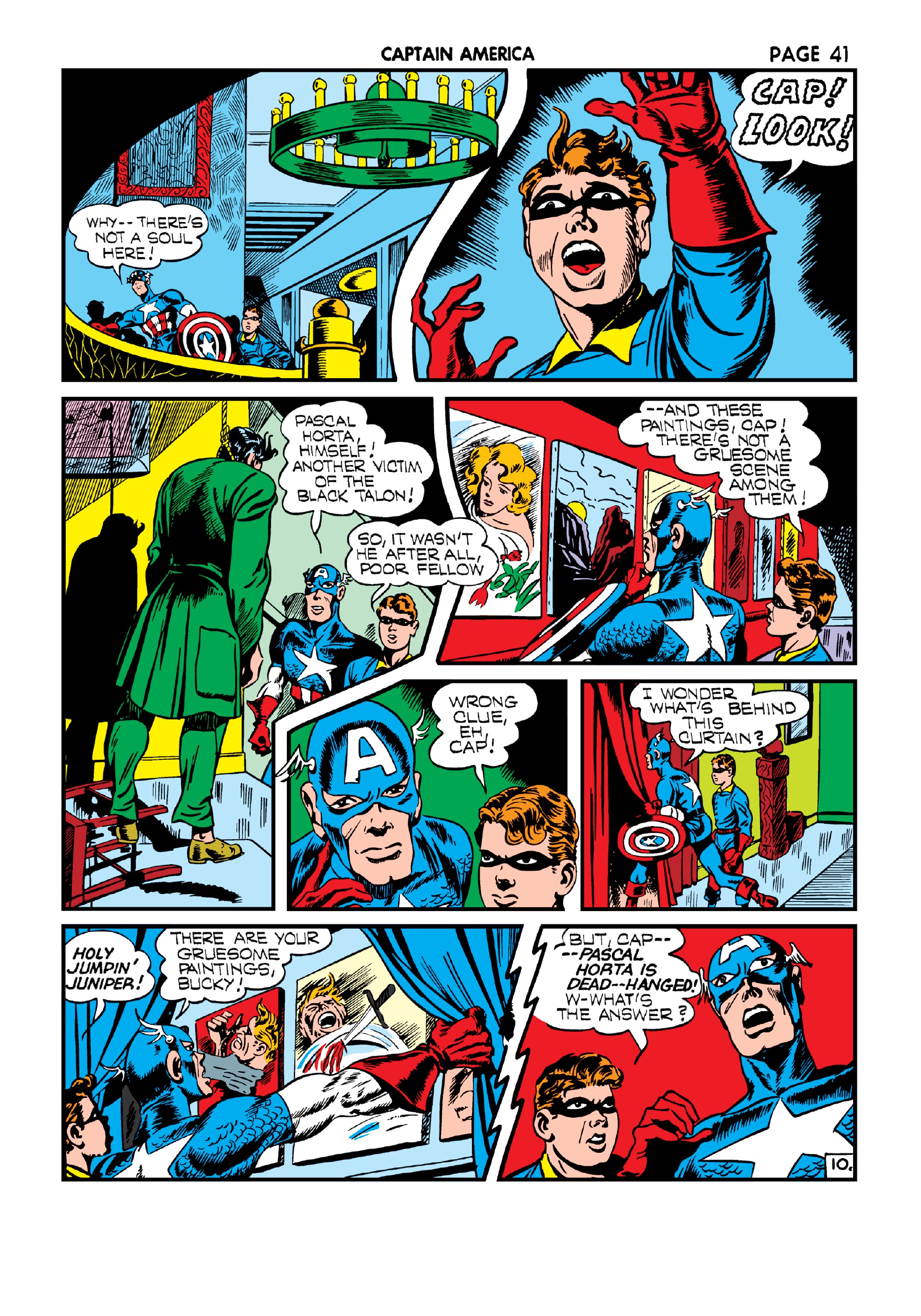 Read online Marvel Masterworks: Golden Age Captain America comic -  Issue # TPB 3 (Part 1) - 49