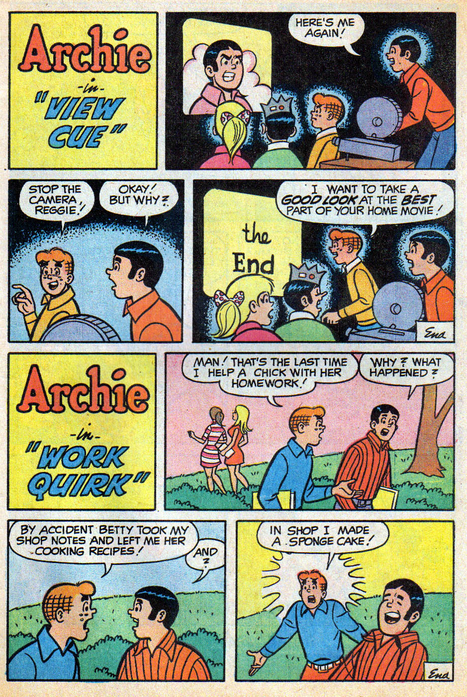 Read online Archie's Joke Book Magazine comic -  Issue #164 - 6