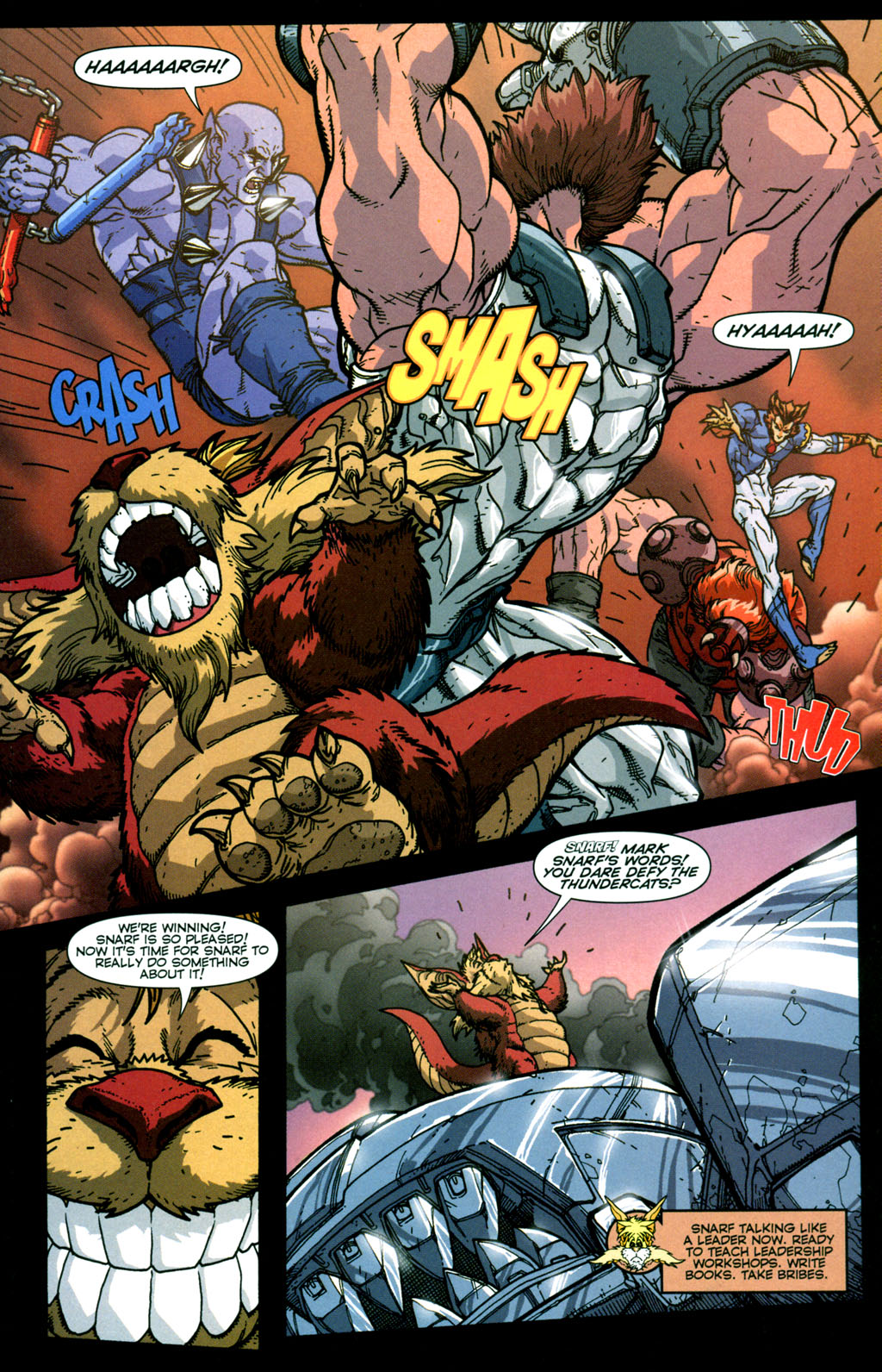 Read online ThunderCats: HammerHand's Revenge comic -  Issue #4 - 12