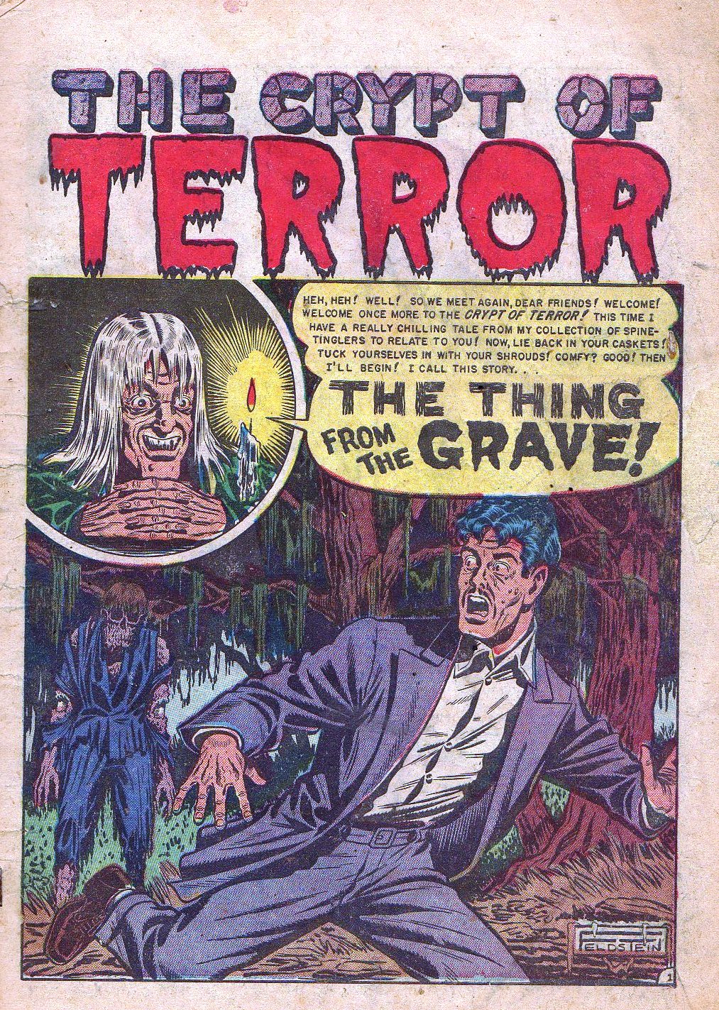 Read online Tales From The Crypt (1950) comic -  Issue #22 - 4