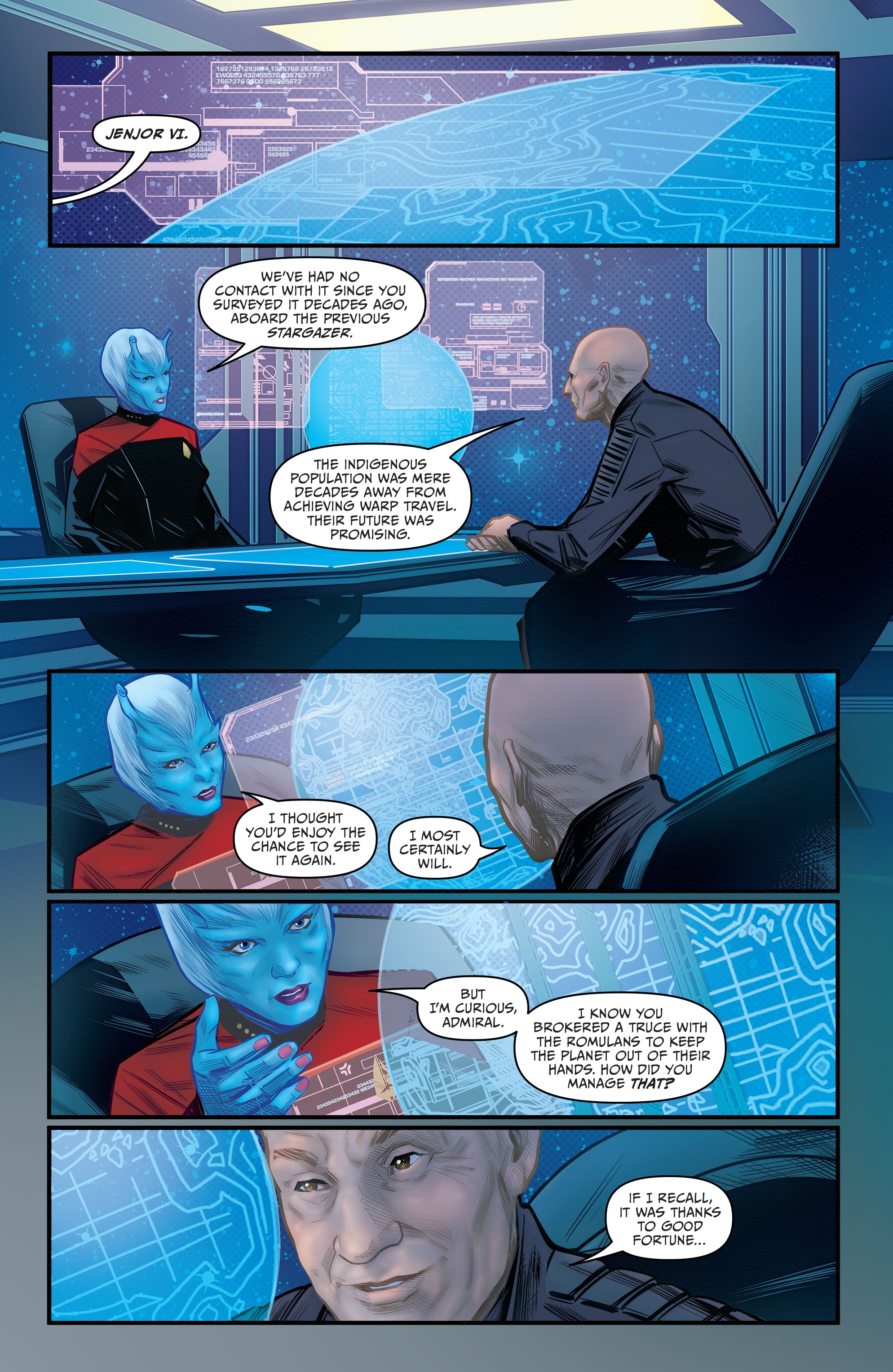 Read online Star Trek: Picard: Stargazer comic -  Issue #1 - 12