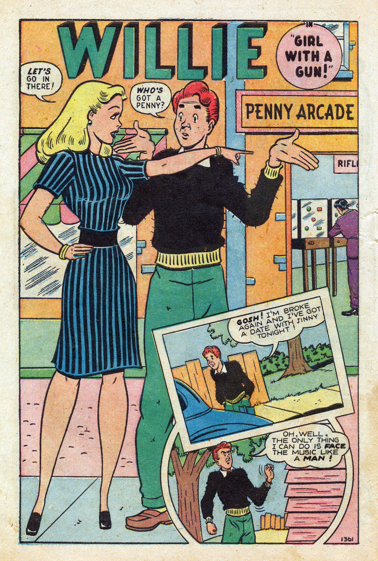 Read online Willie Comics (1946) comic -  Issue #8 - 11