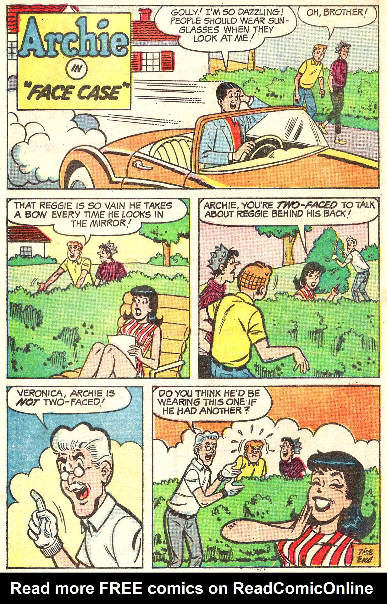 Read online Archie's TV Laugh-Out comic -  Issue #8 - 34