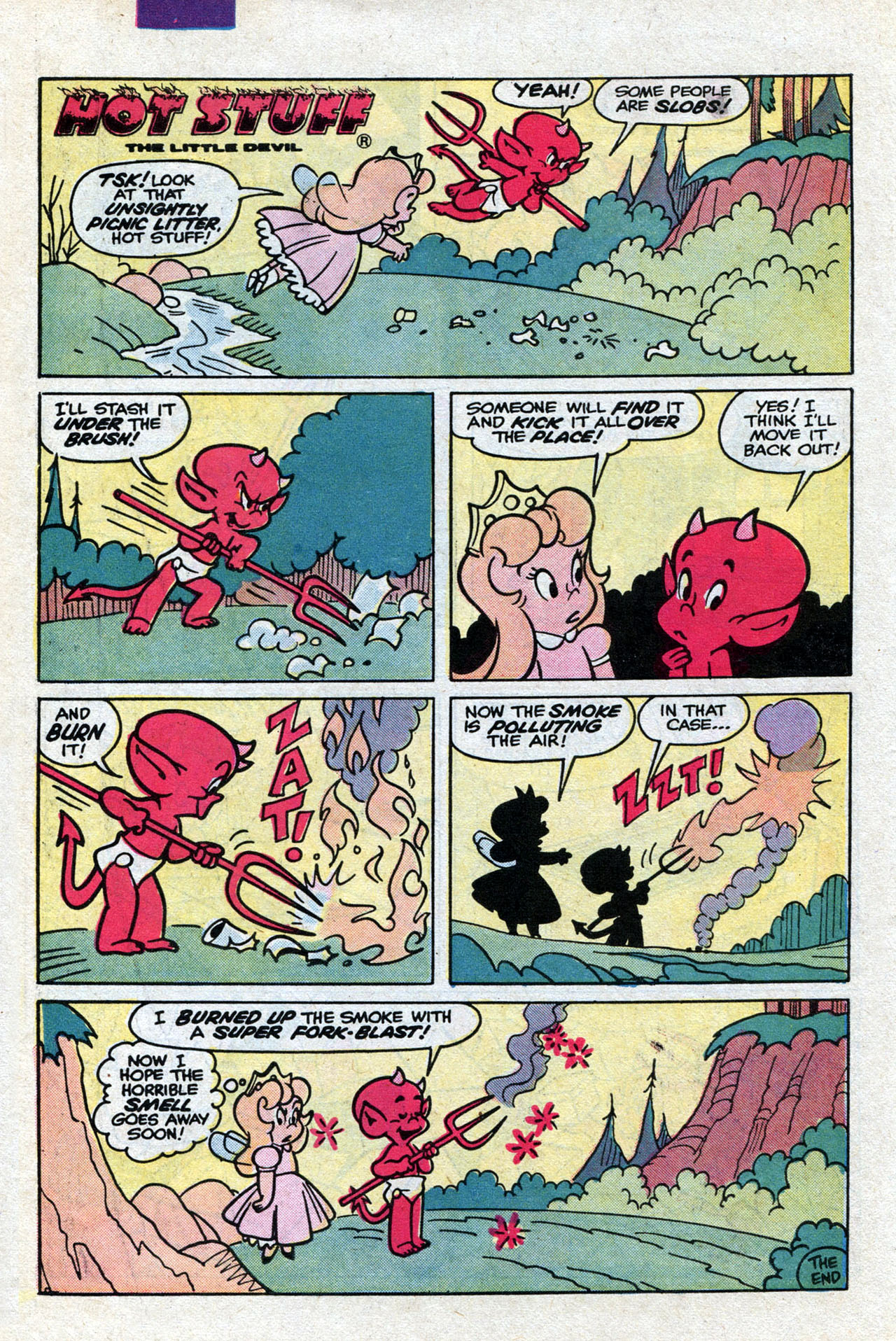 Read online Hot Stuff, the Little Devil comic -  Issue #170 - 10