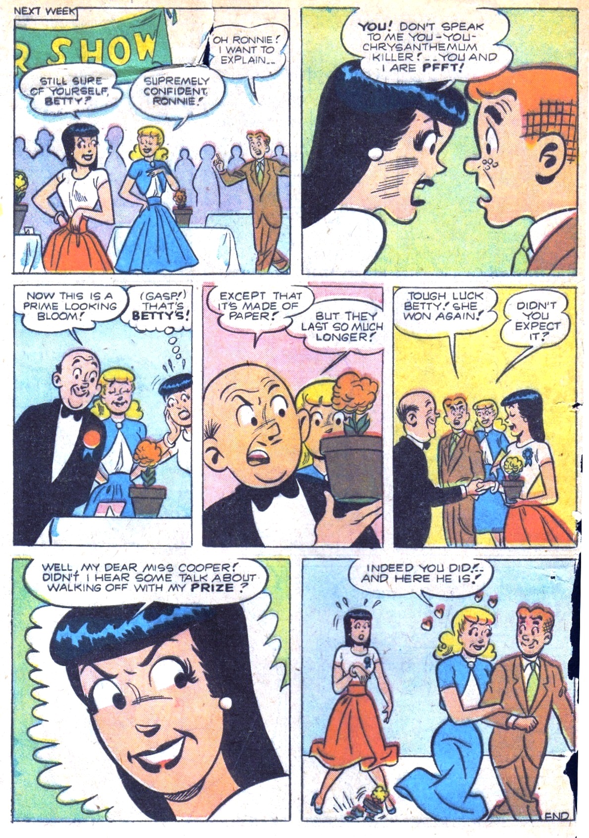 Read online Archie's Girls Betty and Veronica comic -  Issue #34 - 34