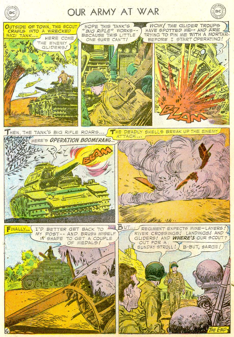 Read online Our Army at War (1952) comic -  Issue #41 - 33