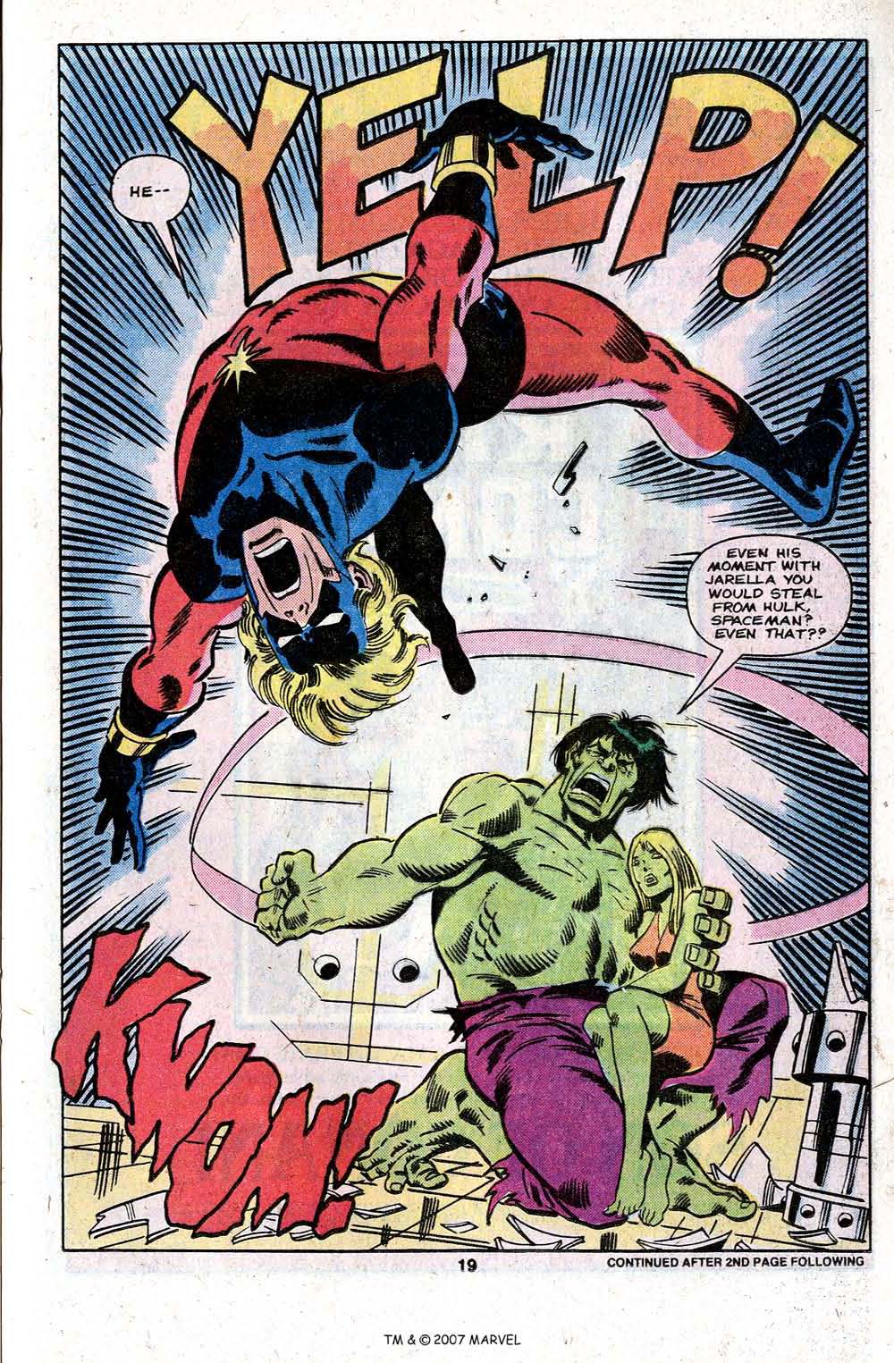 Read online The Incredible Hulk (1968) comic -  Issue #246 - 21