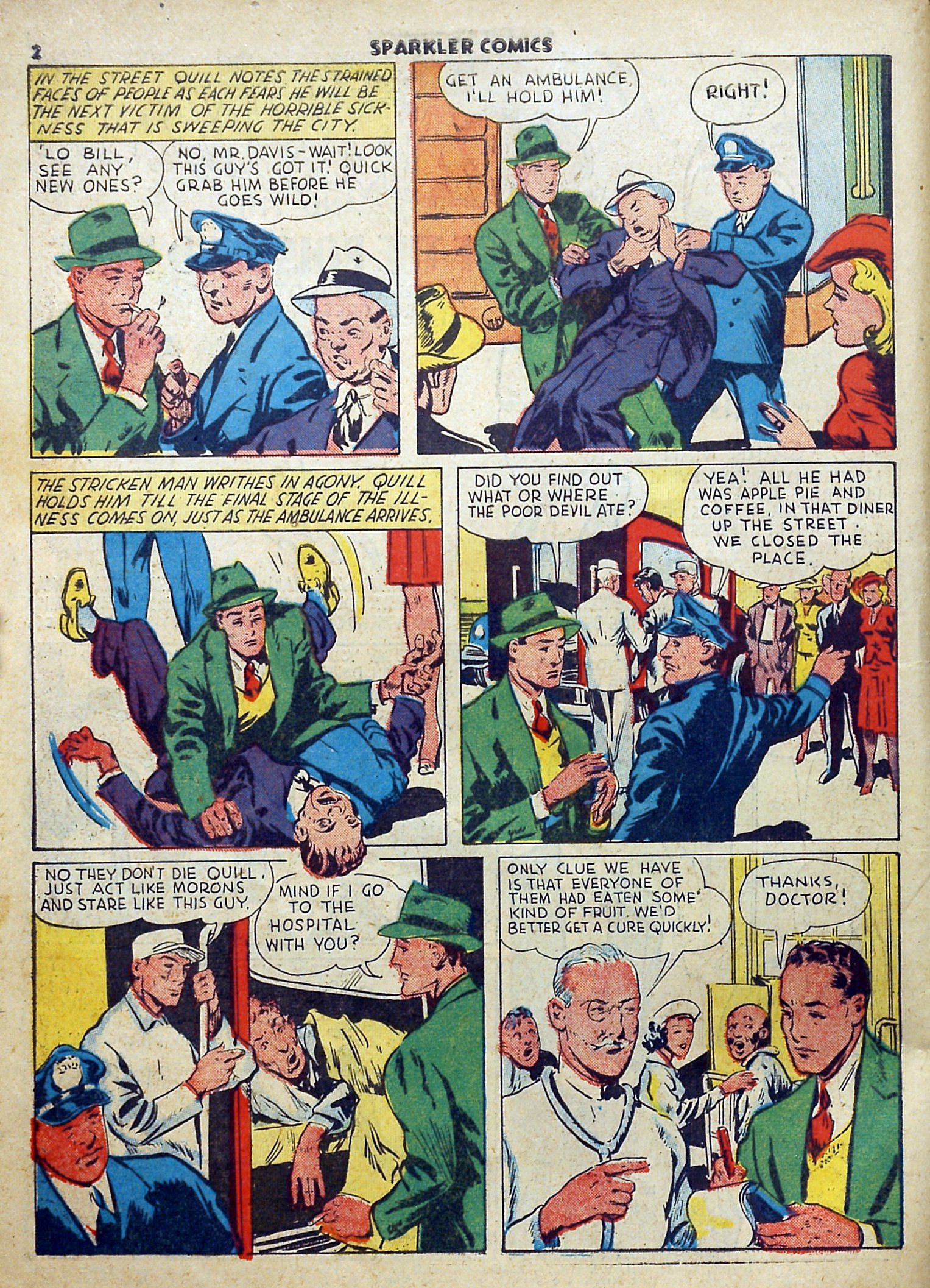 Read online Sparkler Comics comic -  Issue #2 - 4