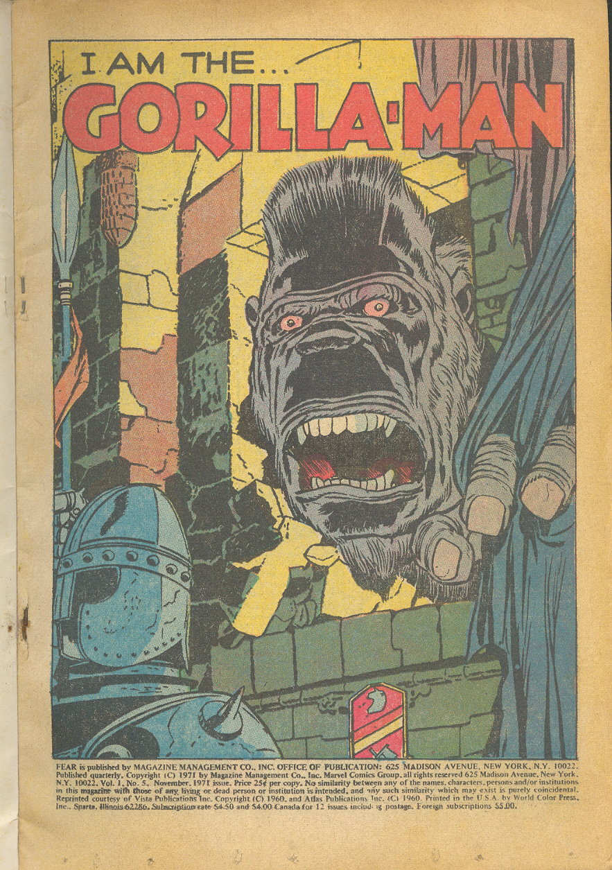Read online Fear comic -  Issue #5 - 2