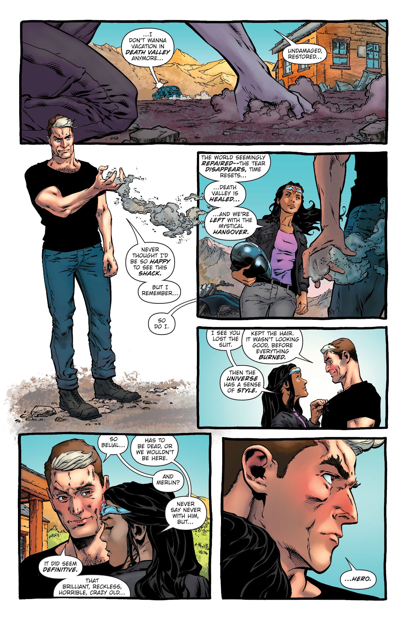 Read online The Demon: Hell is Earth comic -  Issue # _TPB - 134
