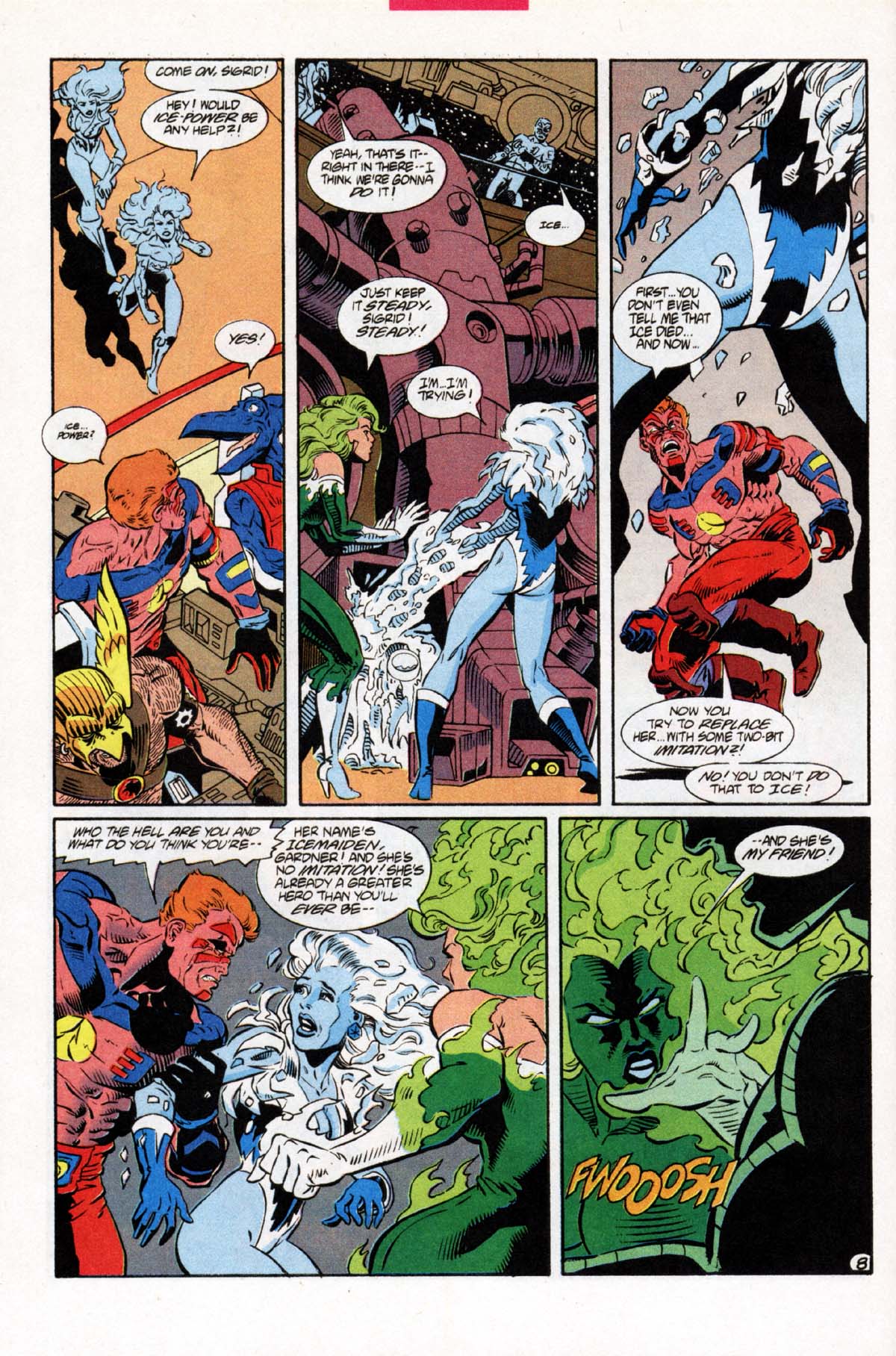 Read online Justice League America comic -  Issue #101 - 9