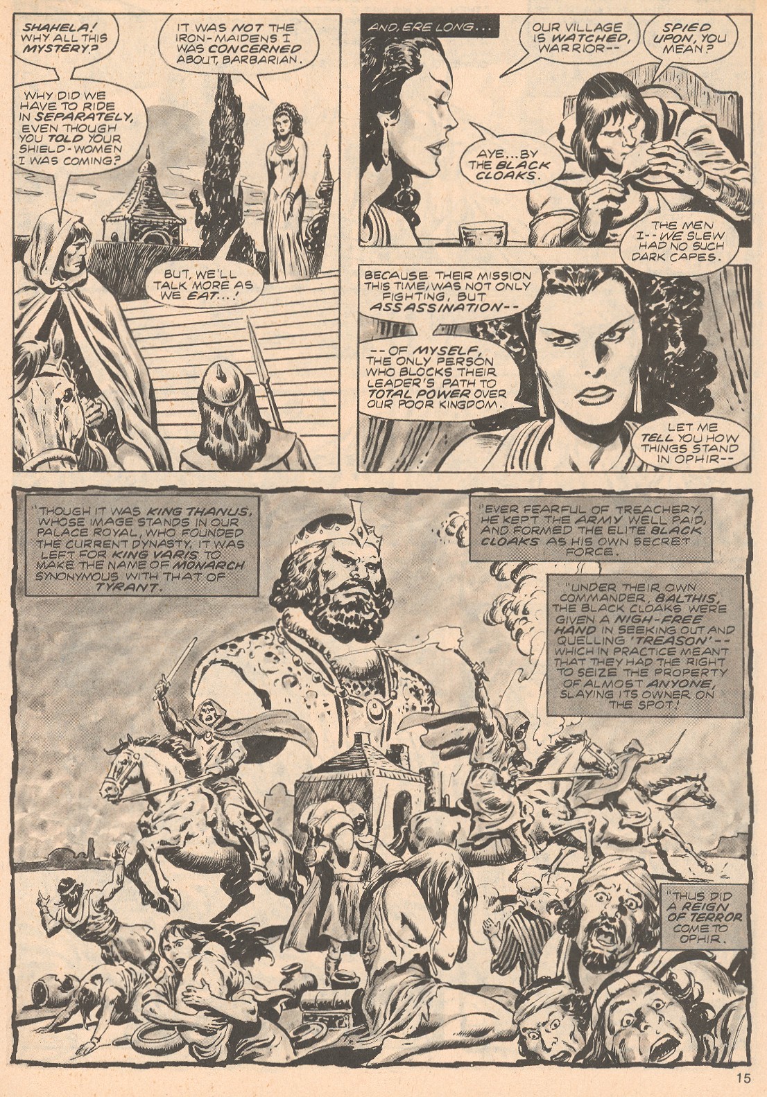 The Savage Sword Of Conan issue 68 - Page 15