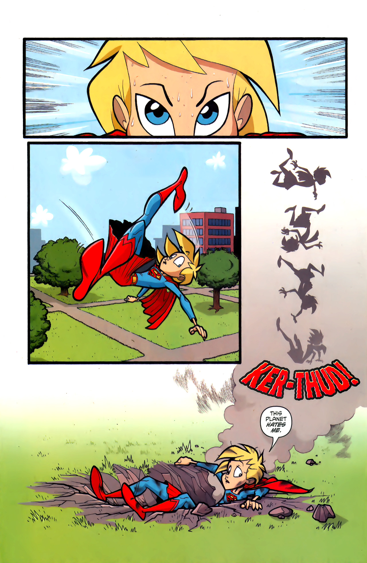Read online Supergirl: Cosmic Adventures in the 8th Grade comic -  Issue #1 - 21