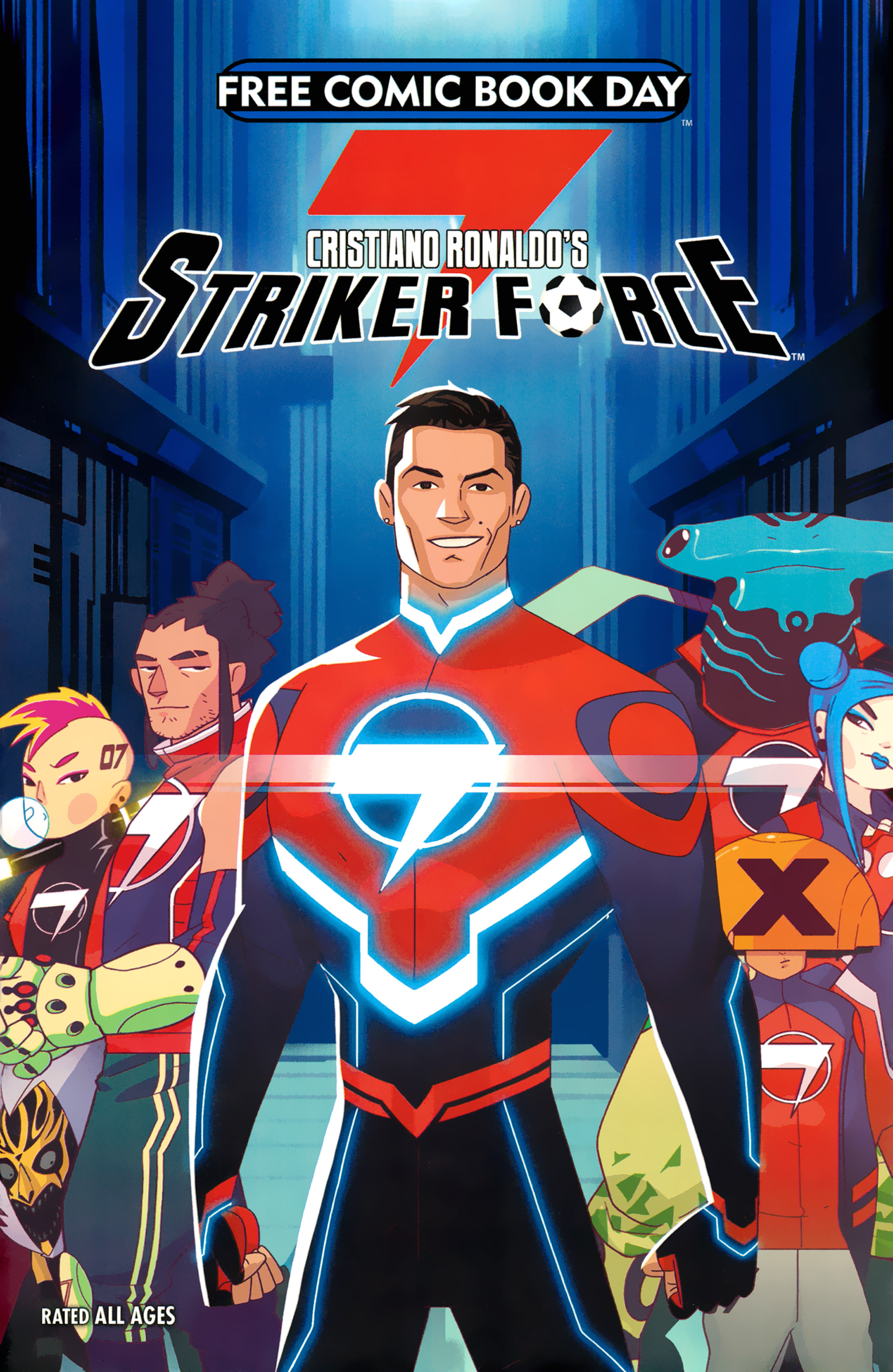 Read online Free Comic Book Day 2019 comic -  Issue # Cristiano Ronaldo's Striker Force 7 - 1