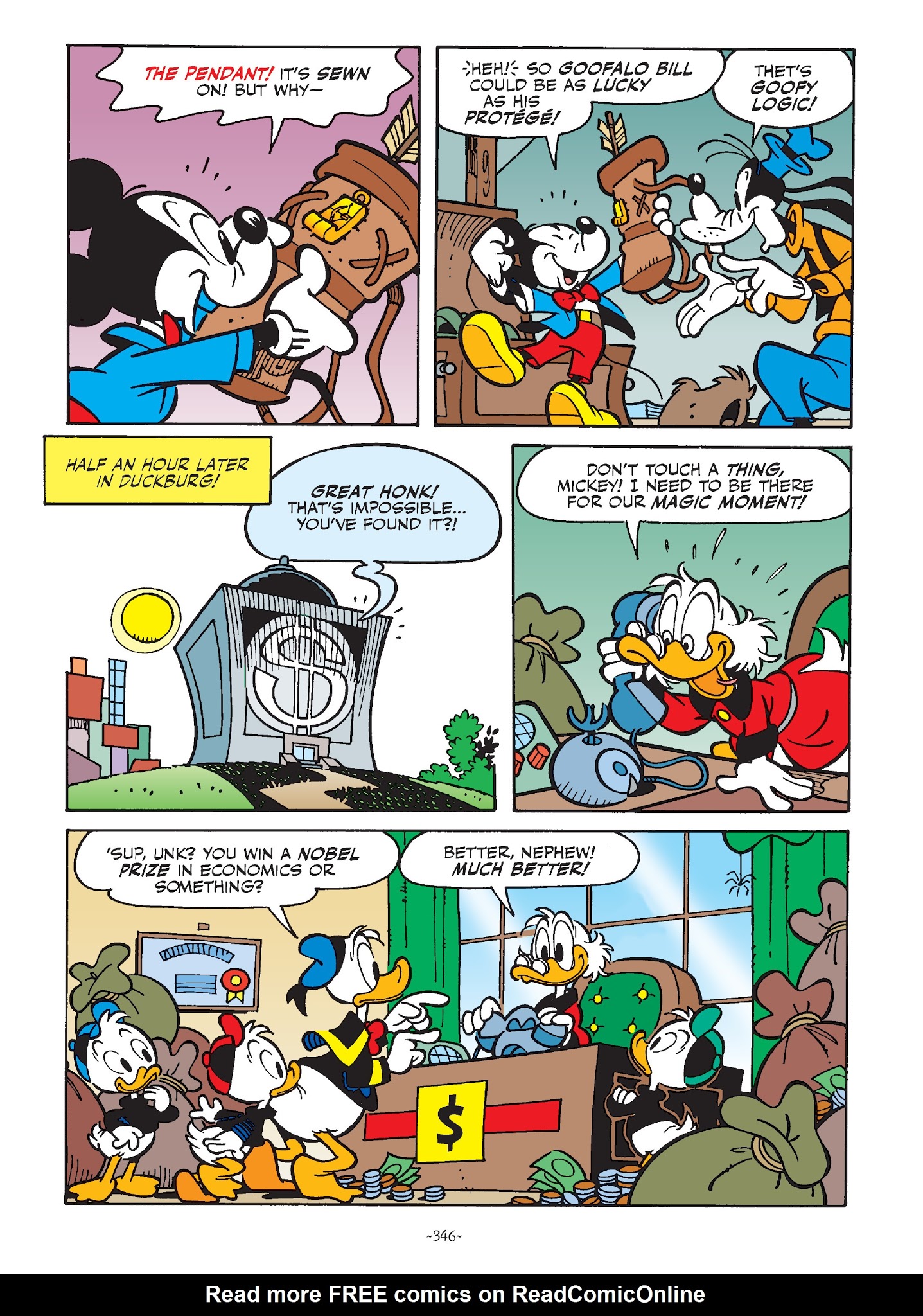 Read online Mickey and Donald: The Search For the Zodiac Stone comic -  Issue # TPB - 345