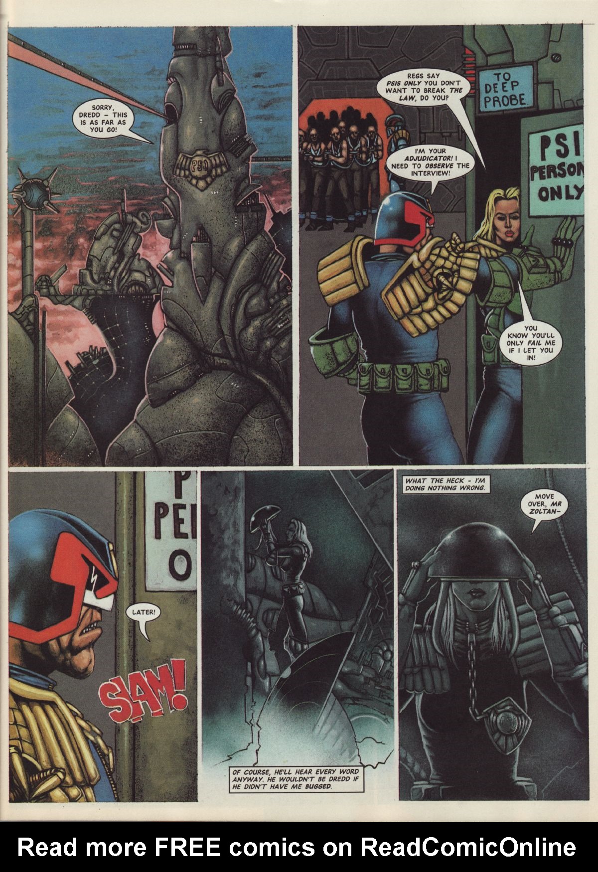 Read online Judge Dredd: The Megazine (vol. 2) comic -  Issue #78 - 43