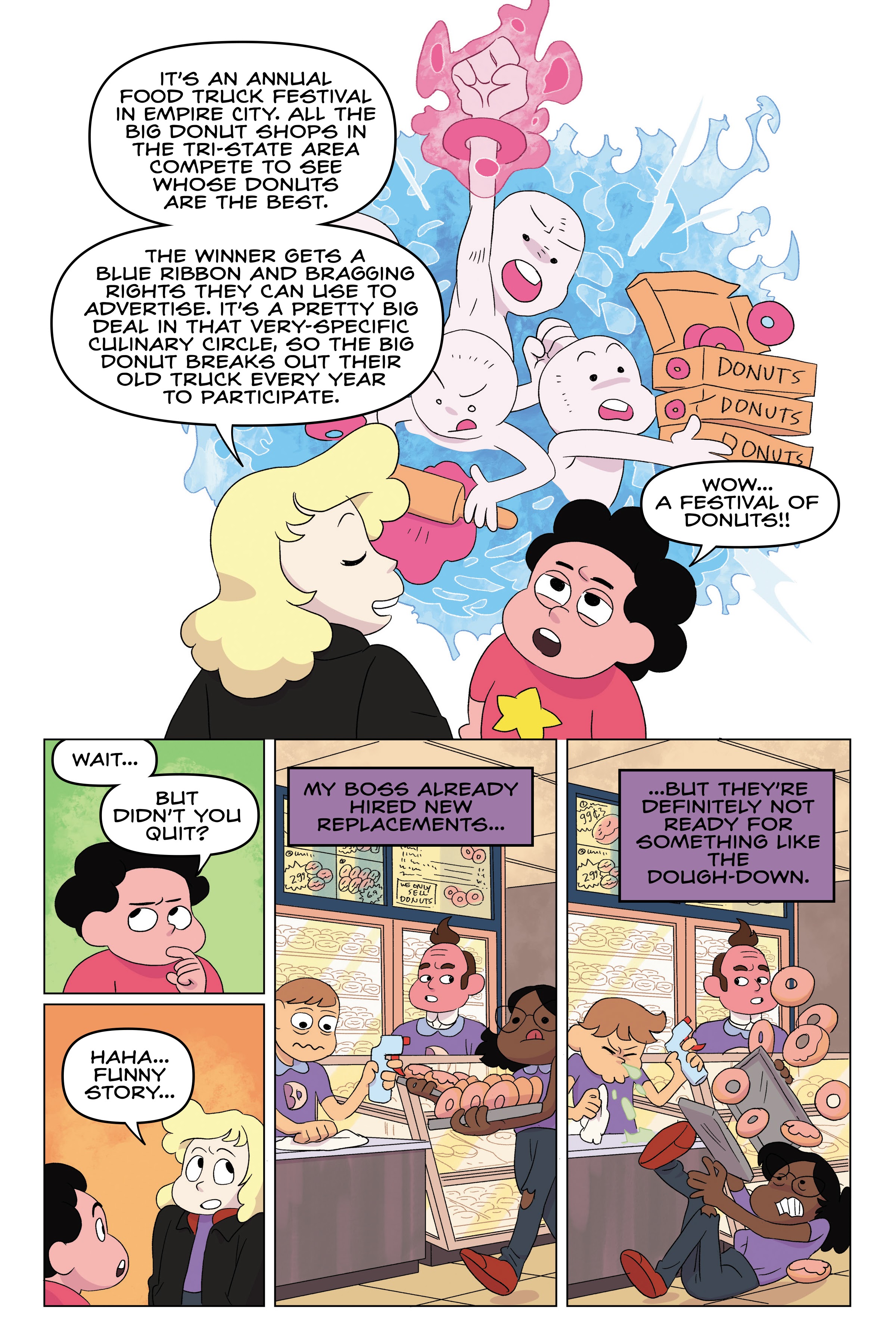 Read online Steven Universe: Ultimate Dough-Down comic -  Issue # TPB - 10