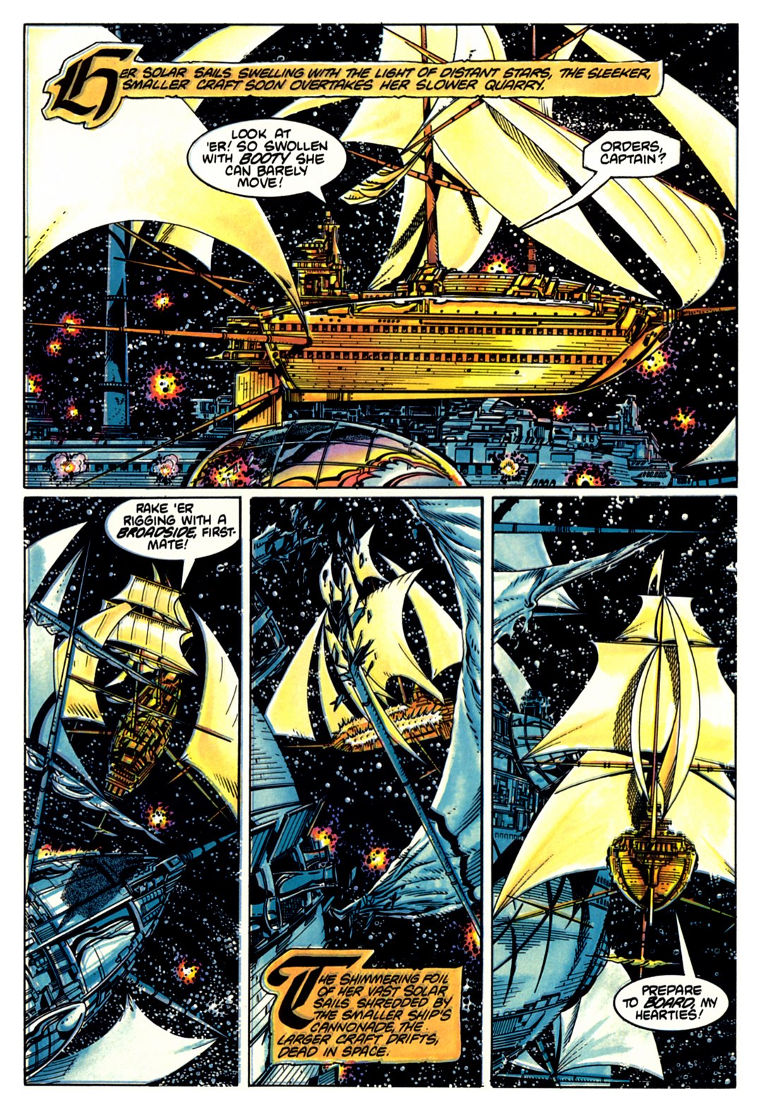 Read online Marvel Graphic Novel comic -  Issue #14 - Swords of the Swashbucklers - 18