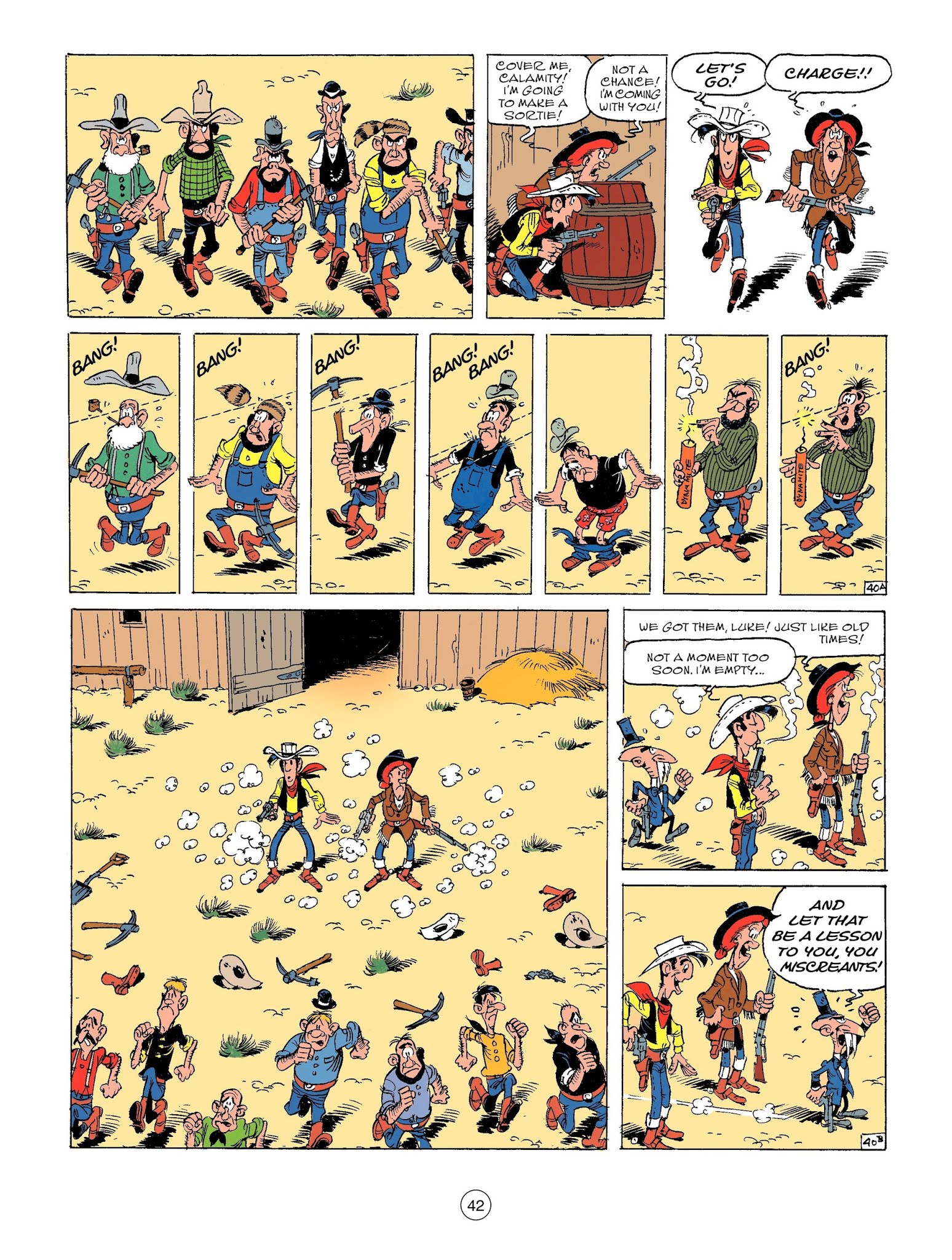 Read online A Lucky Luke Adventure comic -  Issue #65 - 44