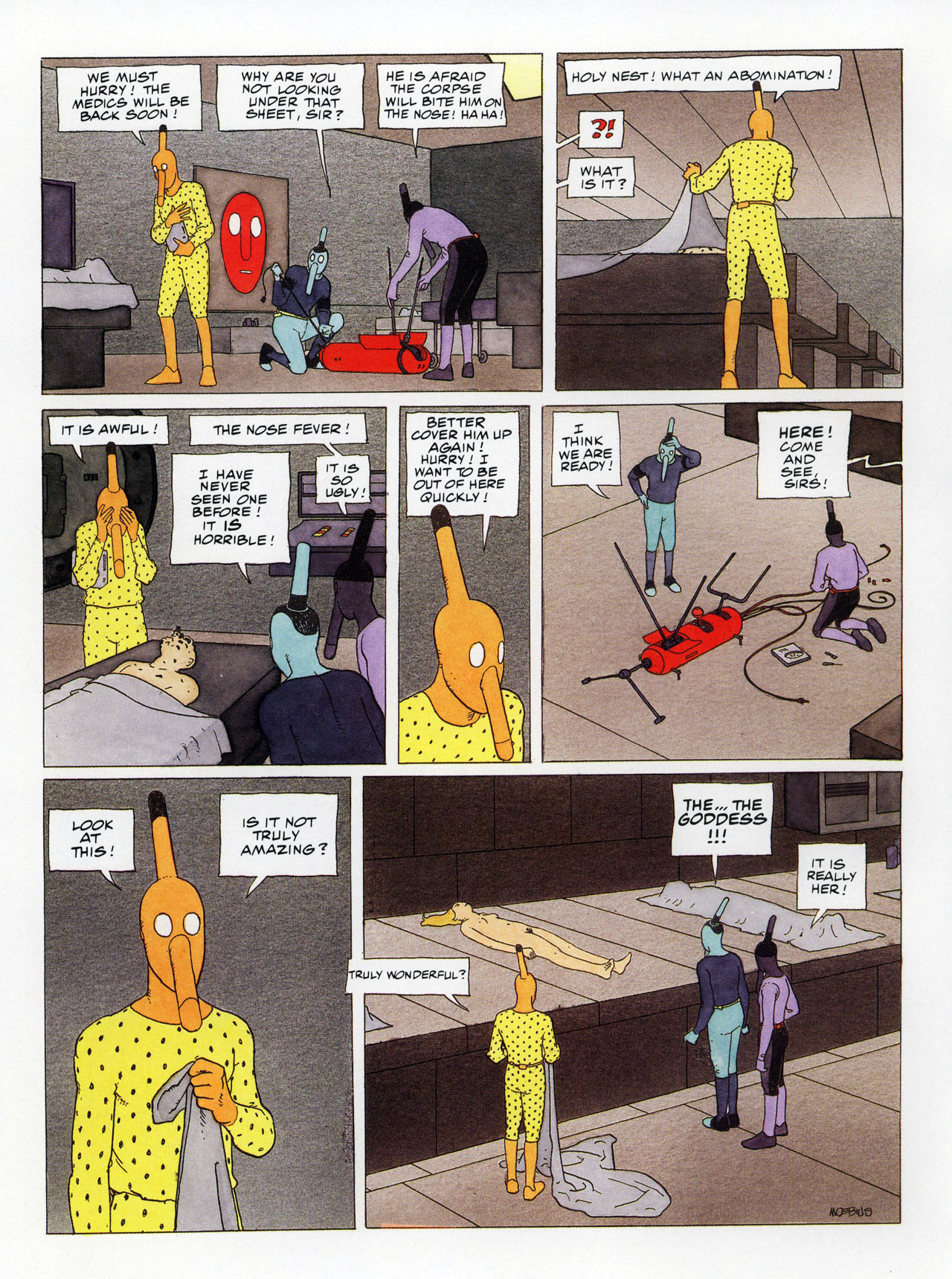 Read online Epic Graphic Novel: Moebius comic -  Issue # TPB 7 - 38
