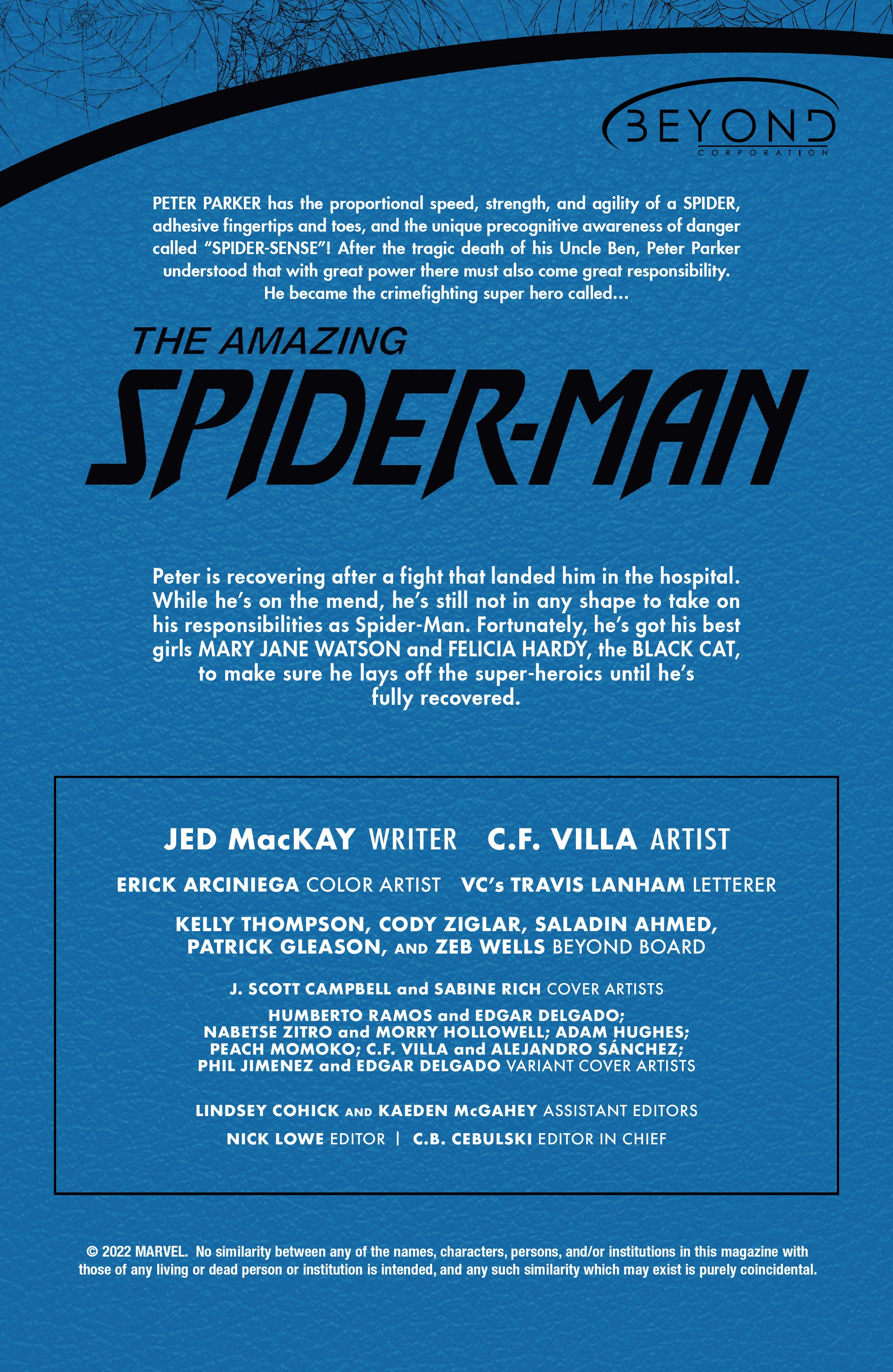 Read online Mary Jane & Black Cat: Beyond comic -  Issue #1 - 2