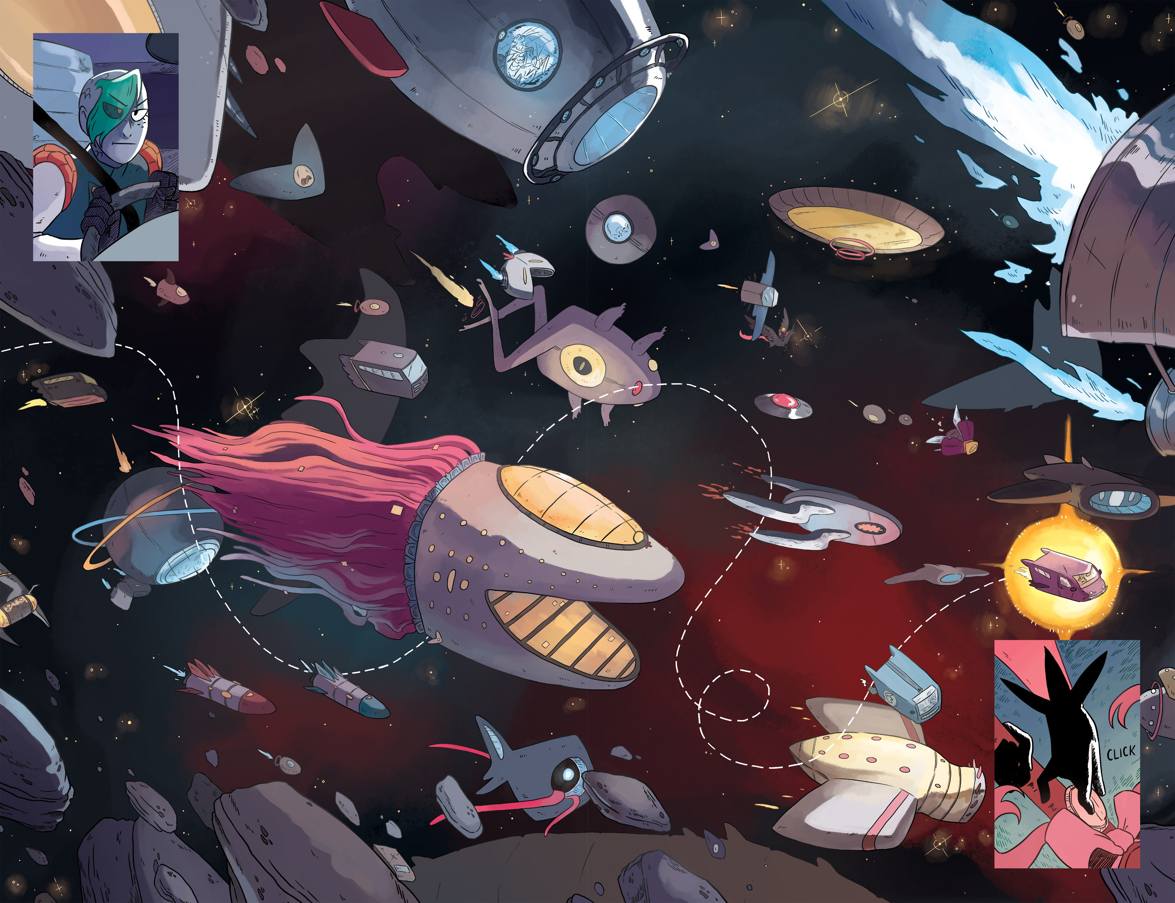 Read online Space Battle Lunchtime comic -  Issue #6 - 16